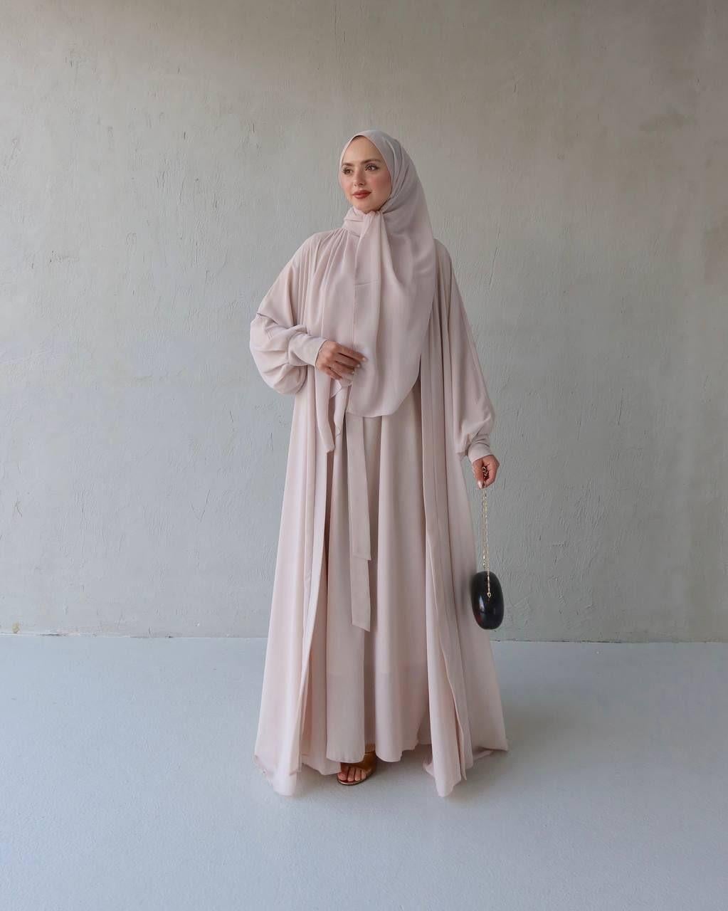 LAREEN ABAYA & FERACE - BEJ