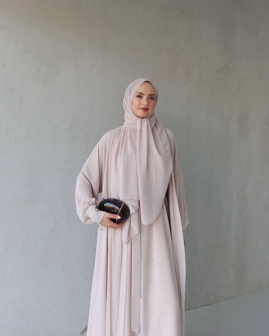 LAREEN ABAYA & FERACE - BEJ