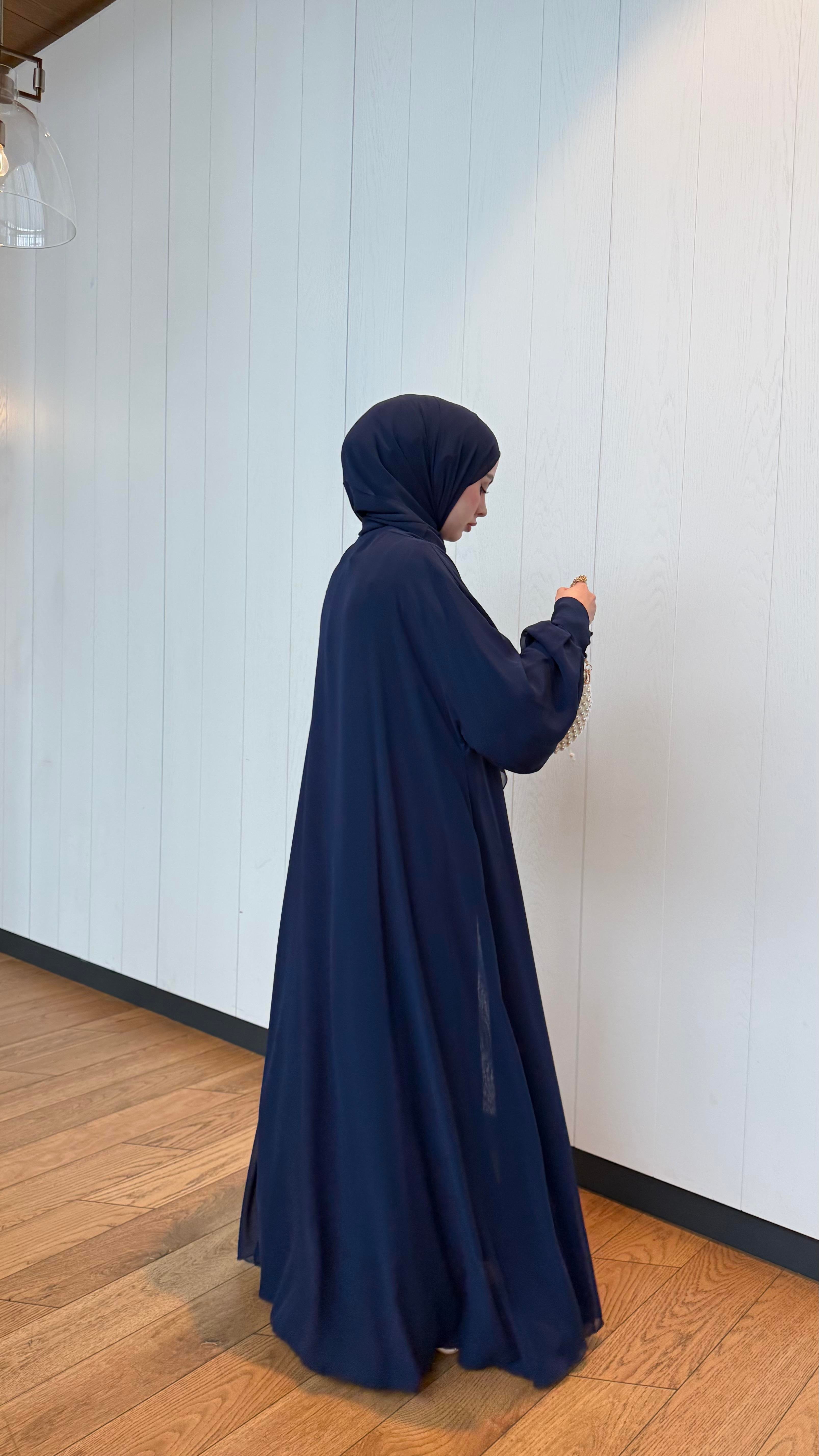 LAREEN ABAYA & FERACE - LACİVERT