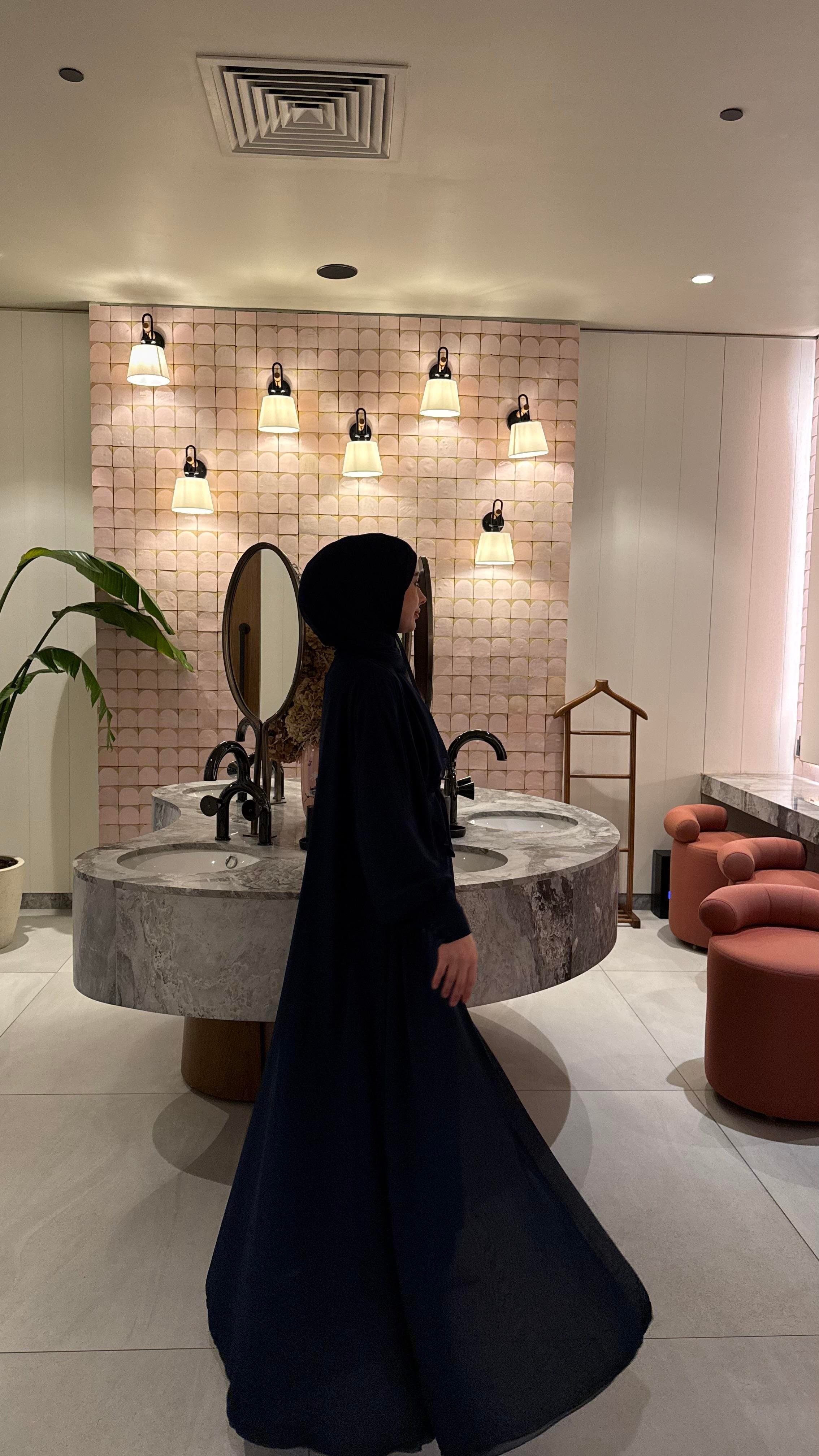 LAREEN ABAYA & FERACE - LACİVERT