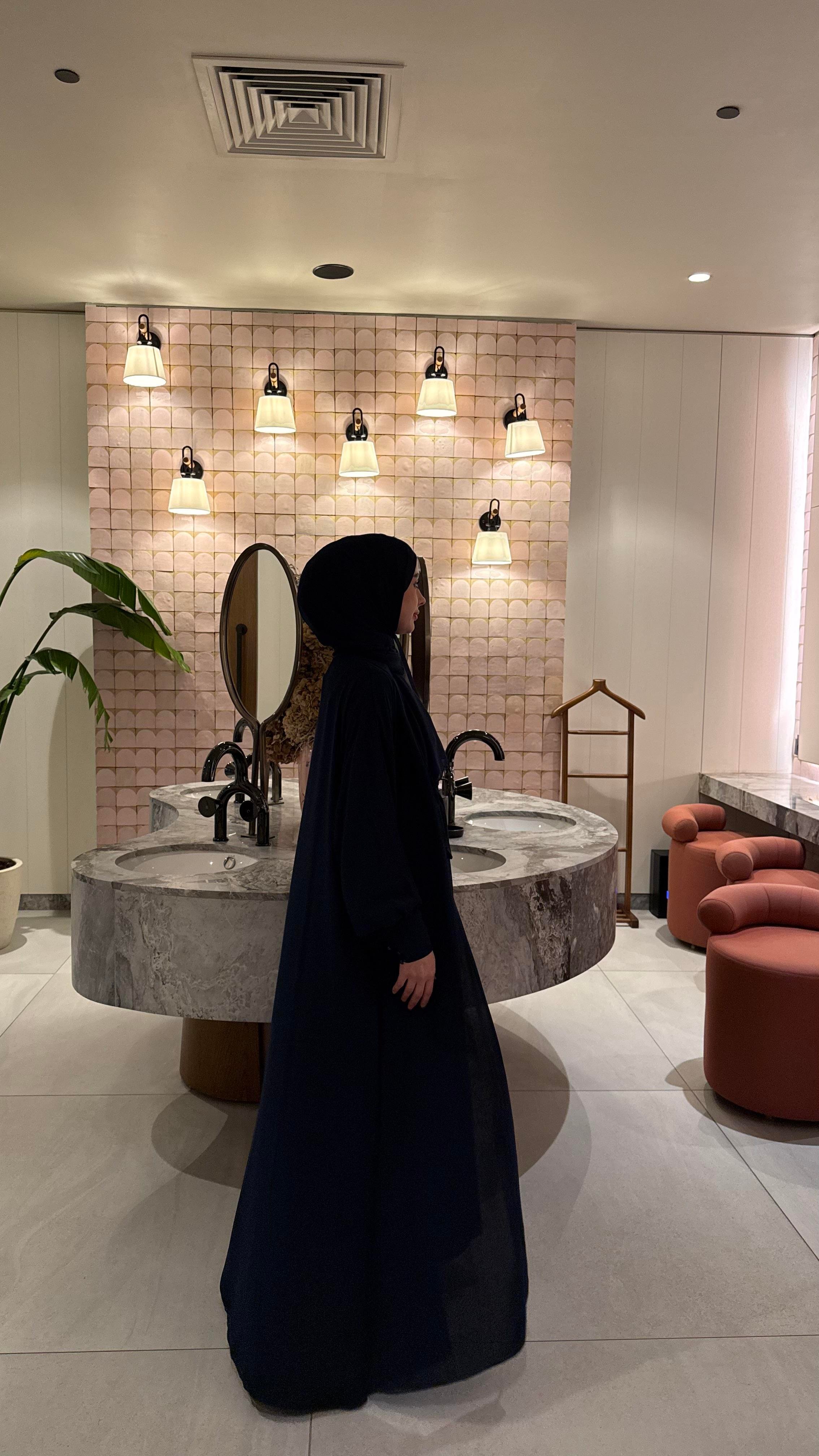 LAREEN ABAYA & FERACE - LACİVERT