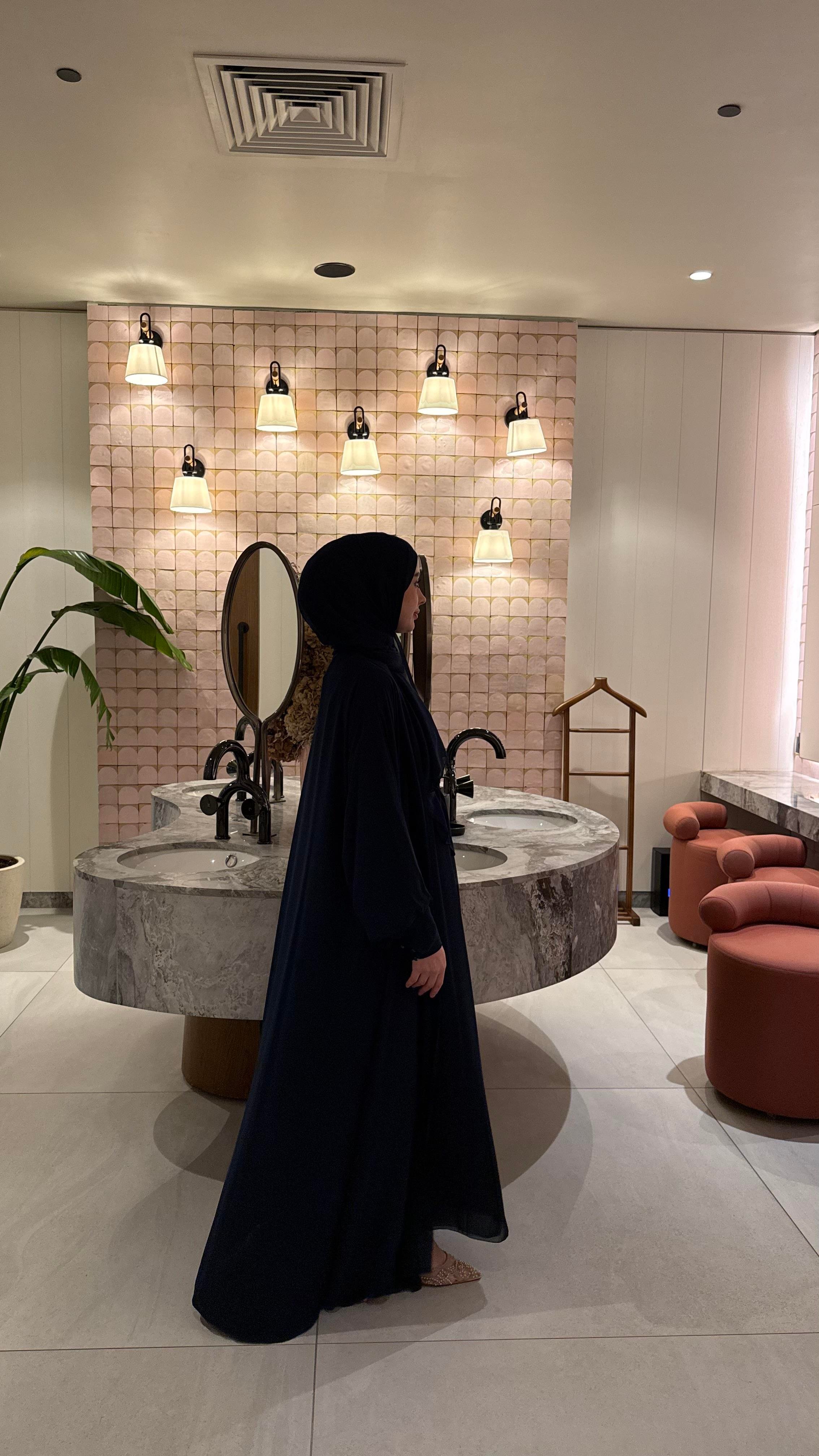LAREEN ABAYA & FERACE - LACİVERT