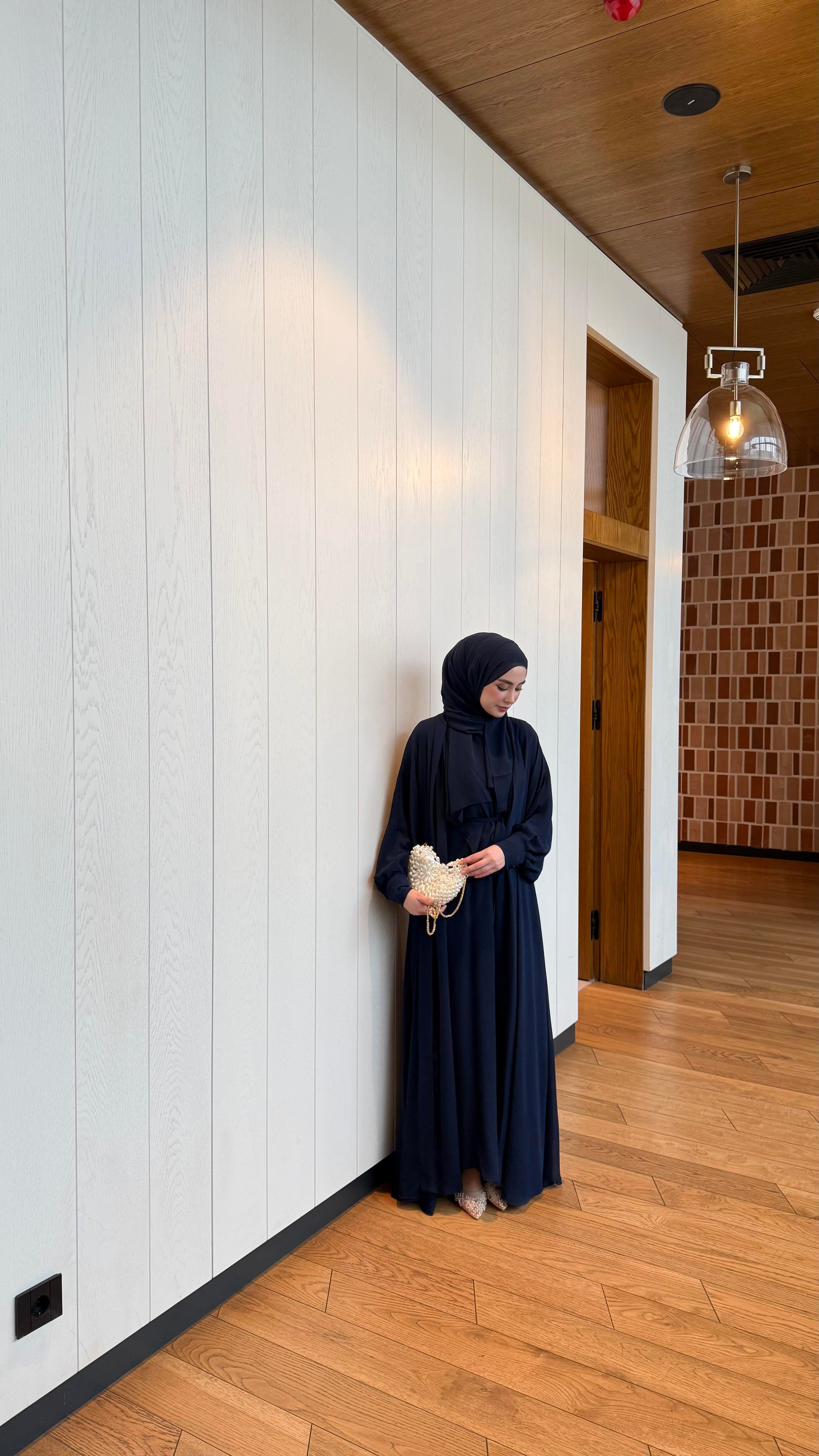 LAREEN ABAYA & FERACE - LACİVERT