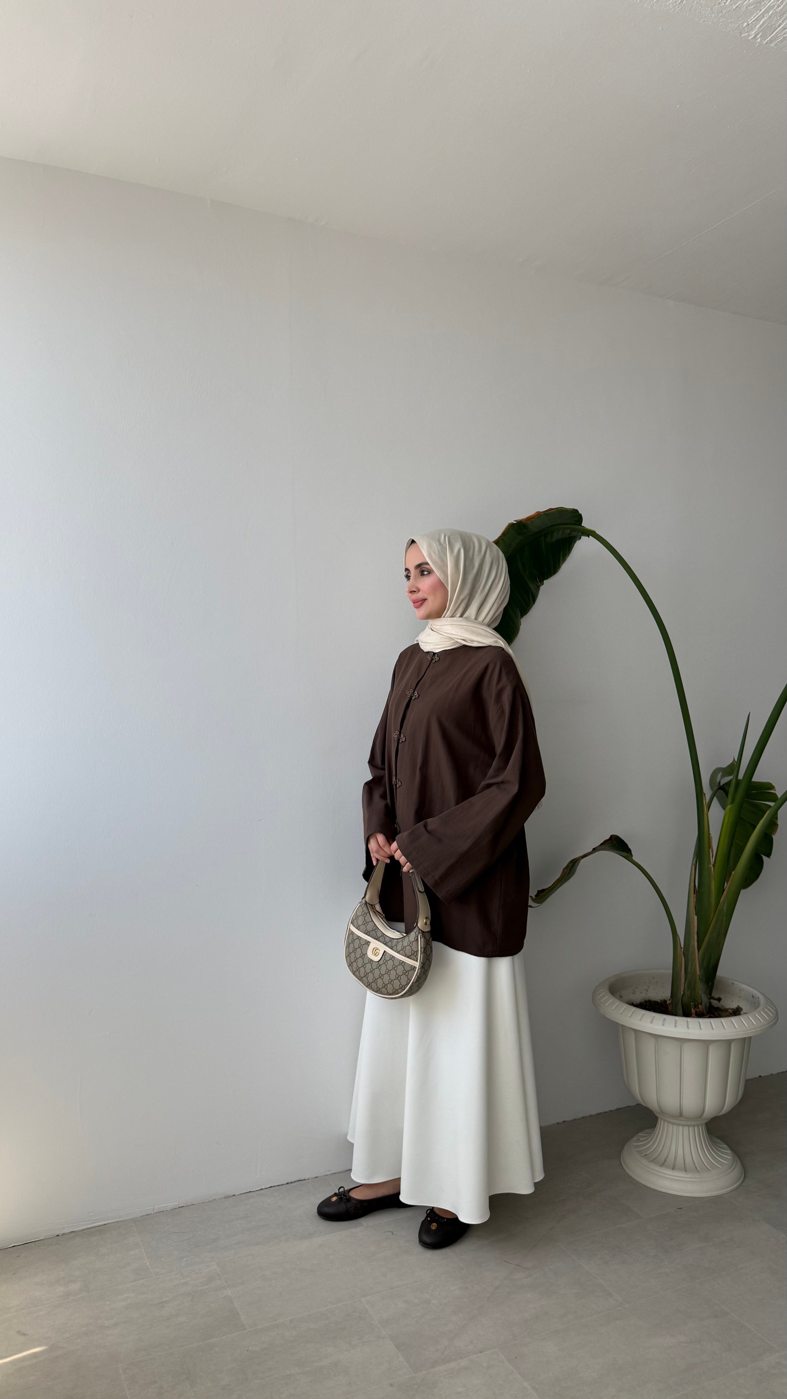 MARİPOSA KELEBEK CEKET - KAHVE