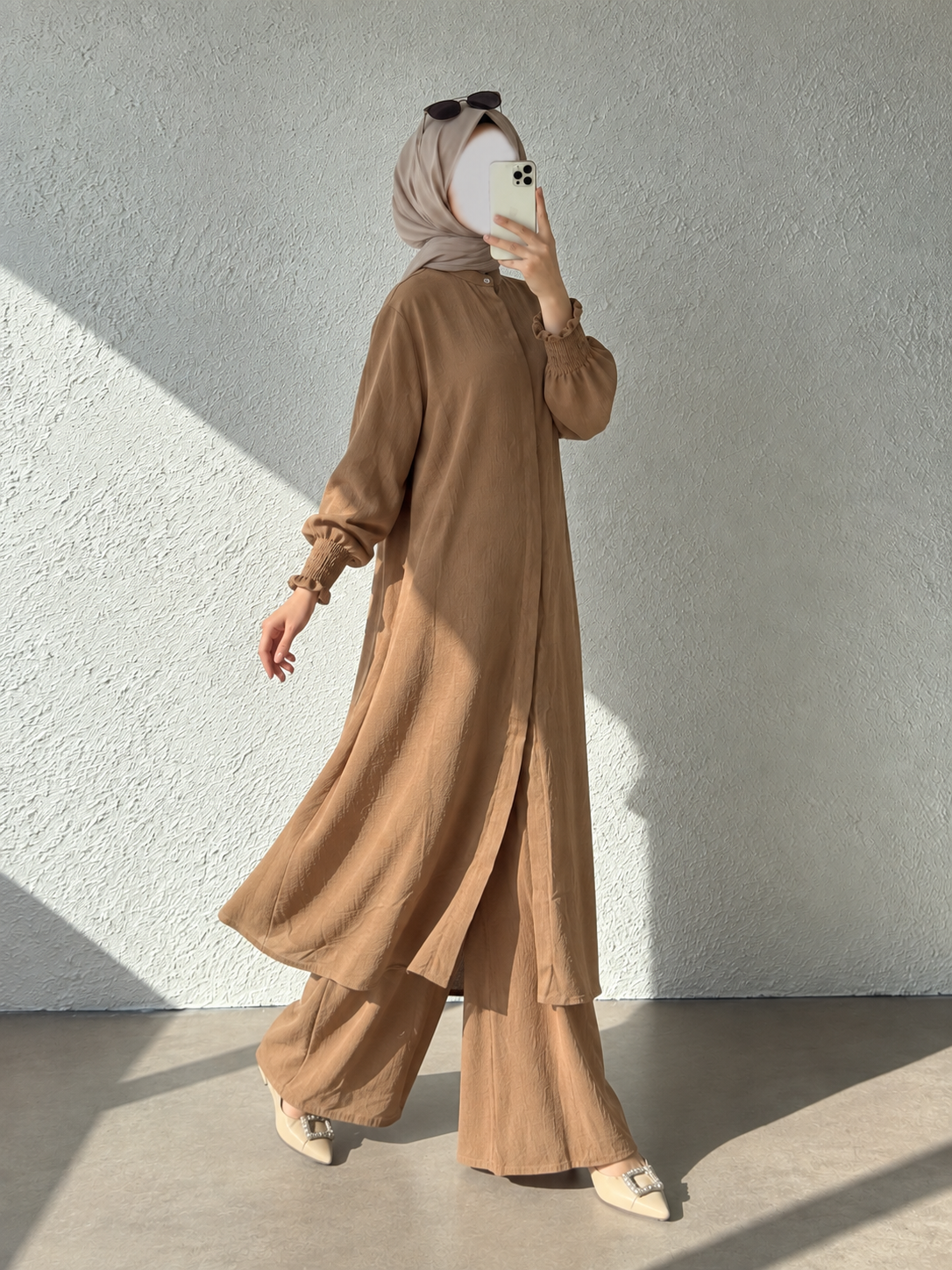 MELAY TAKIM - KOYU CAMEL