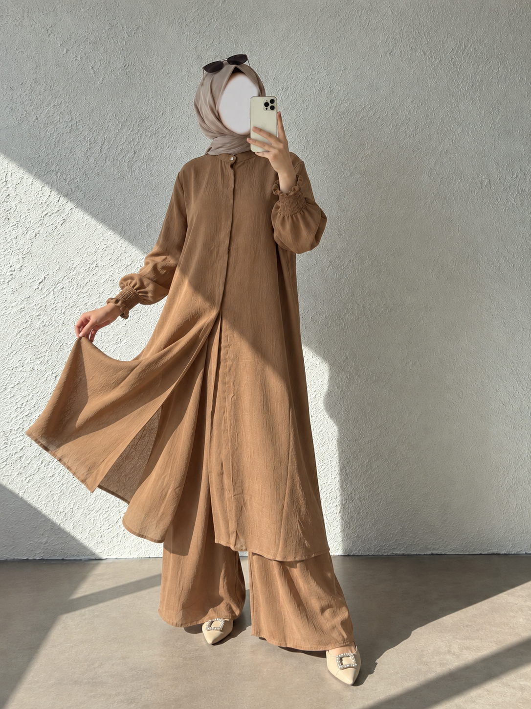 MELAY TAKIM - KOYU CAMEL