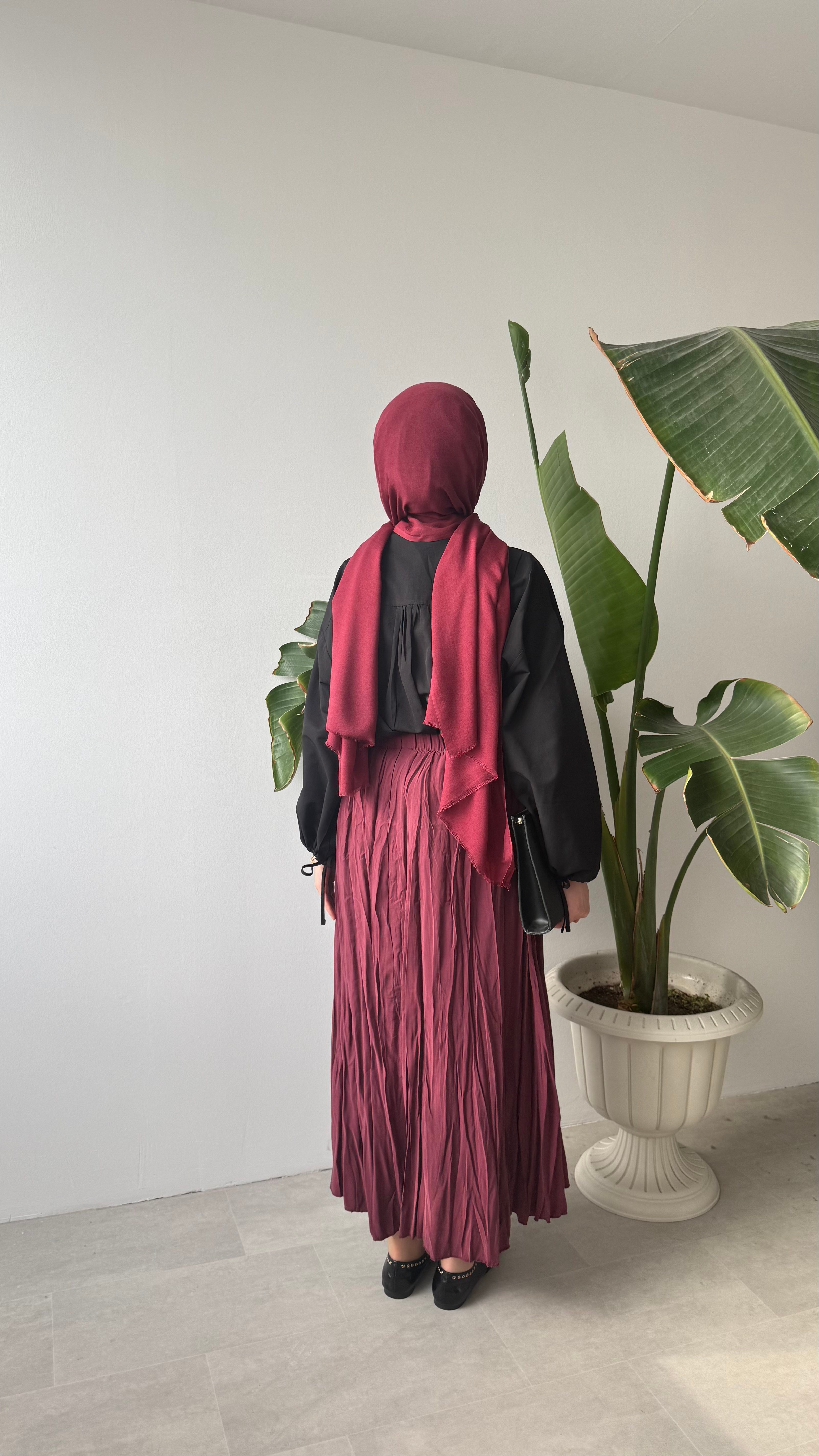 MODAL KRAŞ ETEK - BORDO