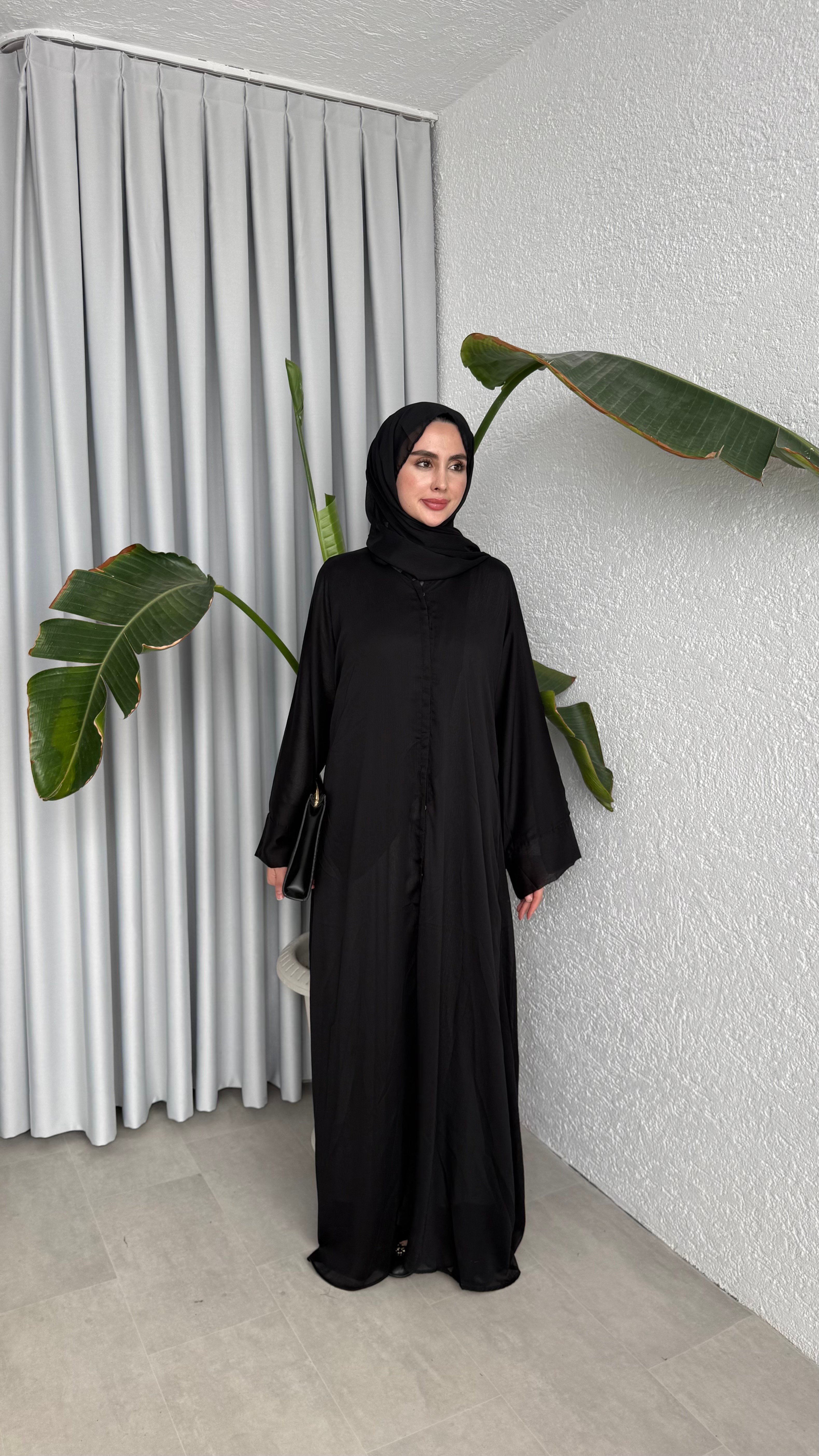POLEN ABAYA - SİYAH