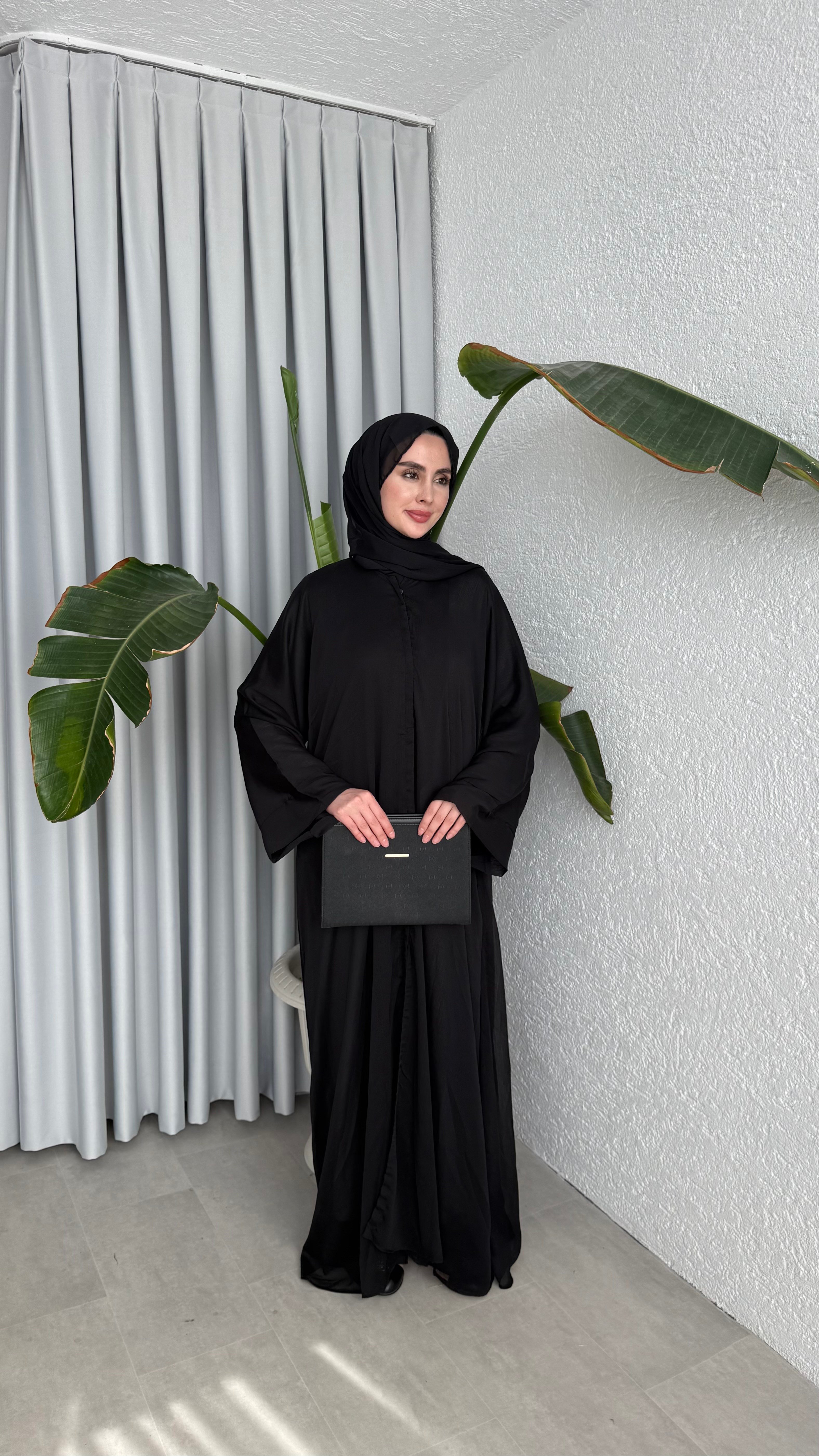 POLEN ABAYA - SİYAH