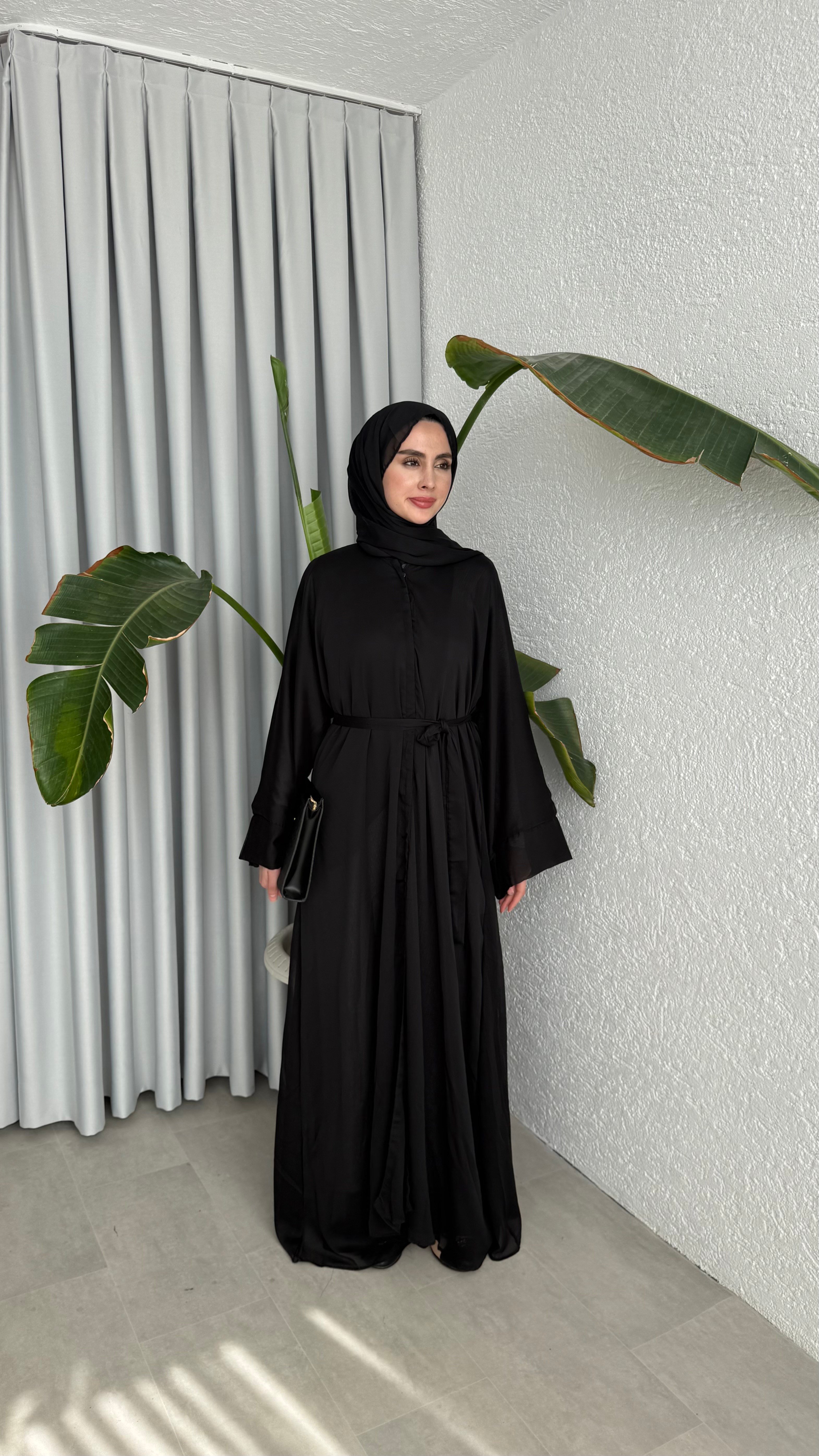POLEN ABAYA - SİYAH