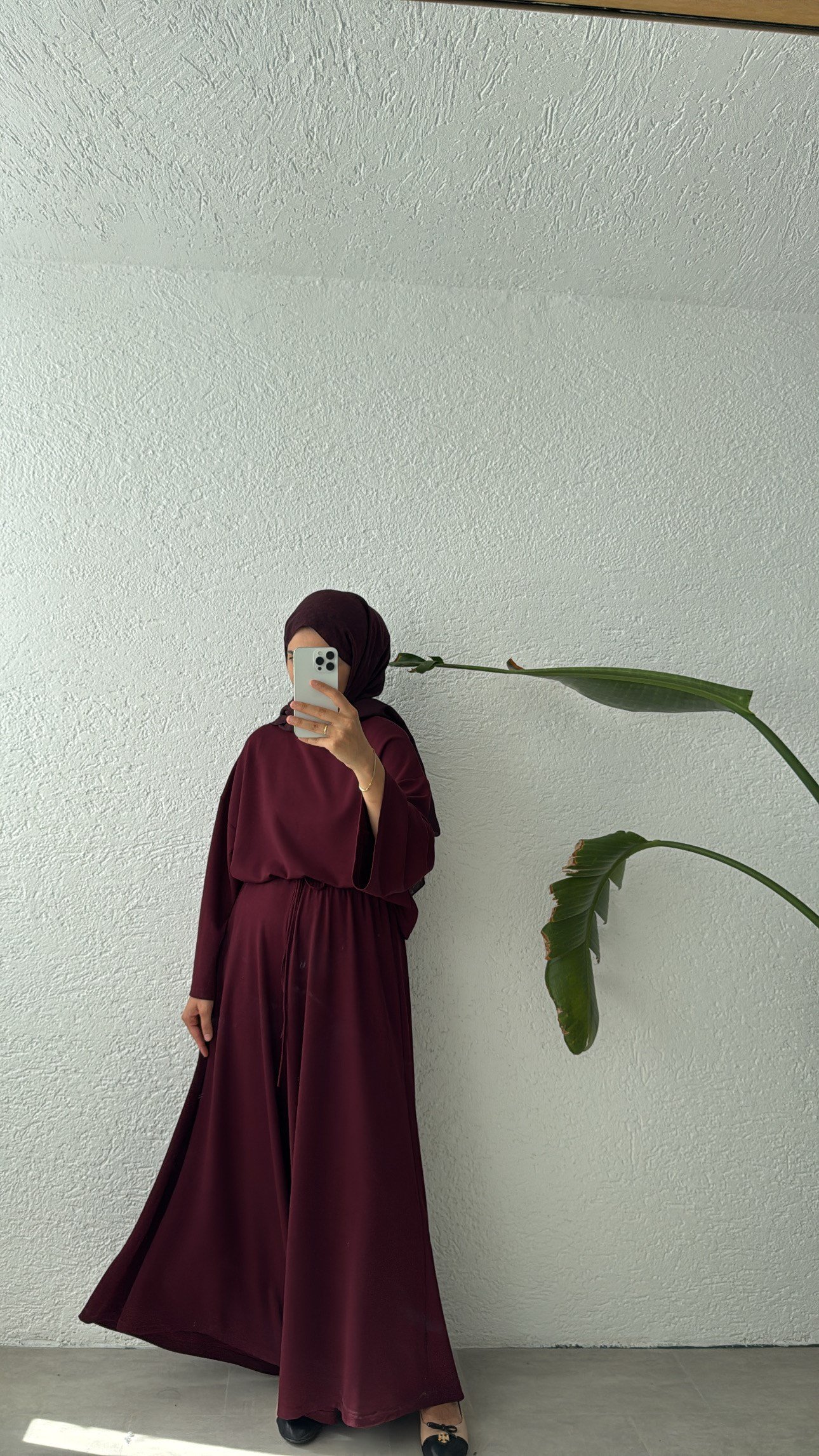 PREMİUM OYSHO BOL PANTOLONLU TAKIM - BORDO