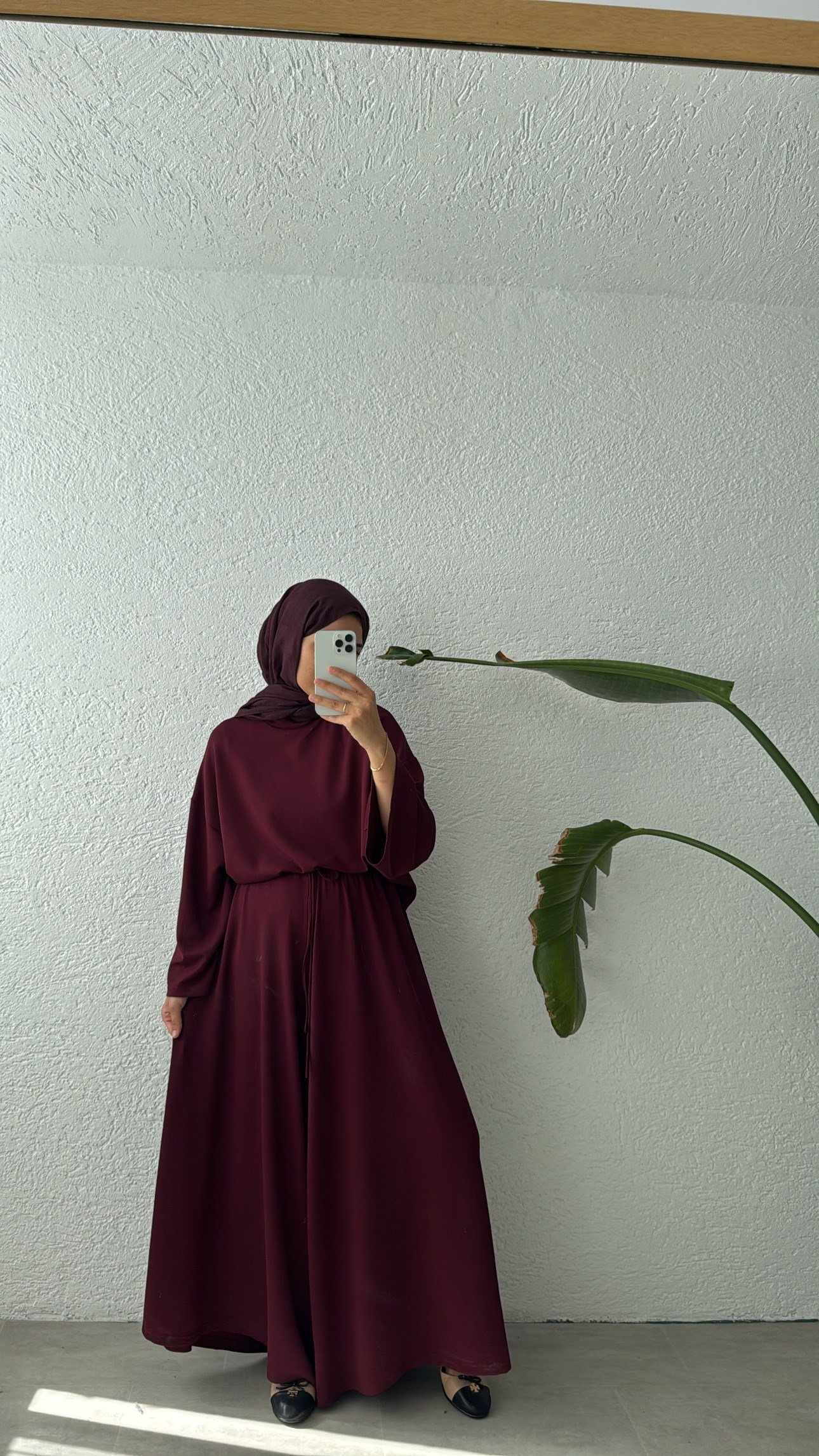 PREMİUM OYSHO BOL PANTOLONLU TAKIM - BORDO