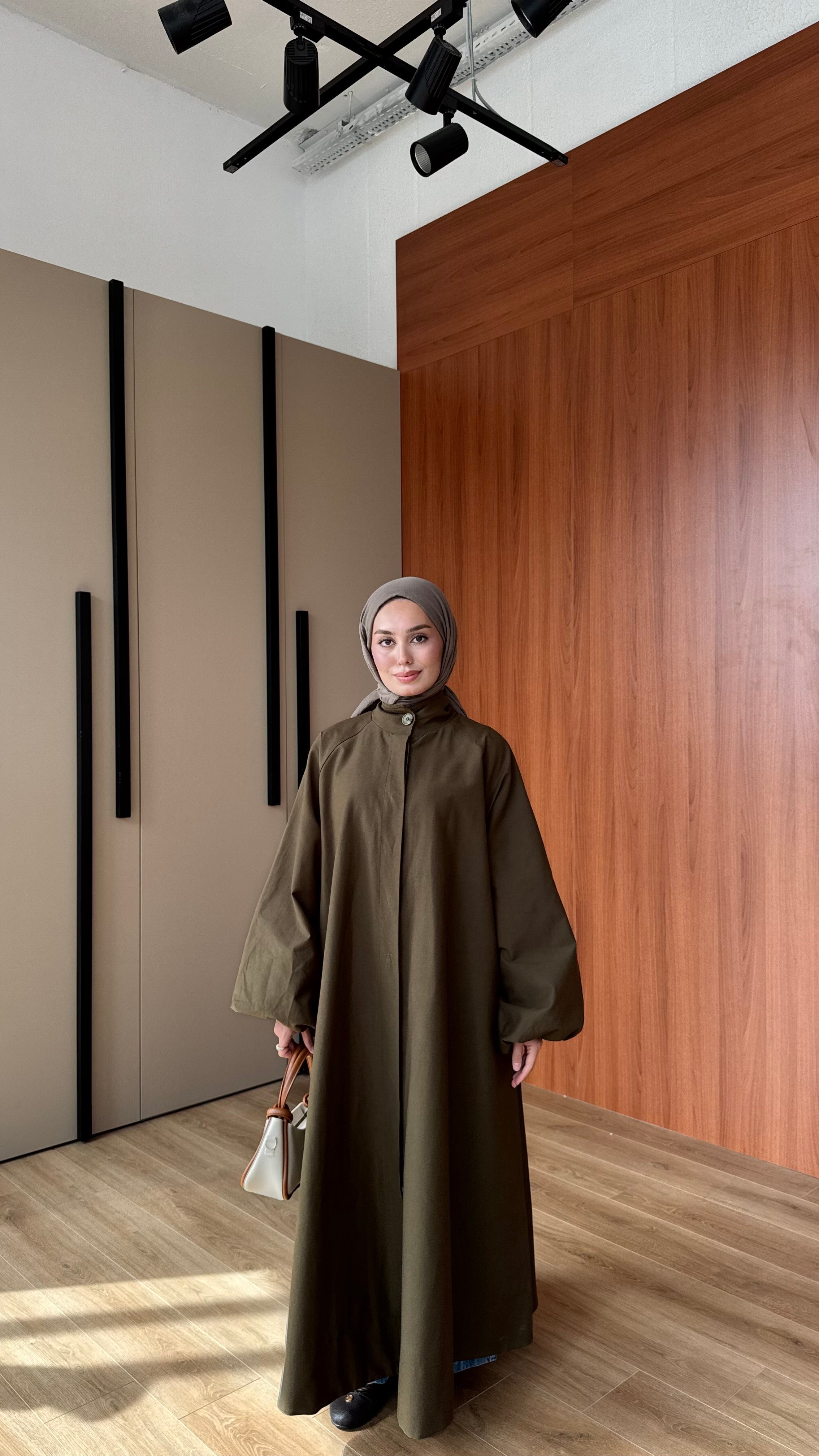 ROBE ASTARLI TRENÇKOT - HAKİ