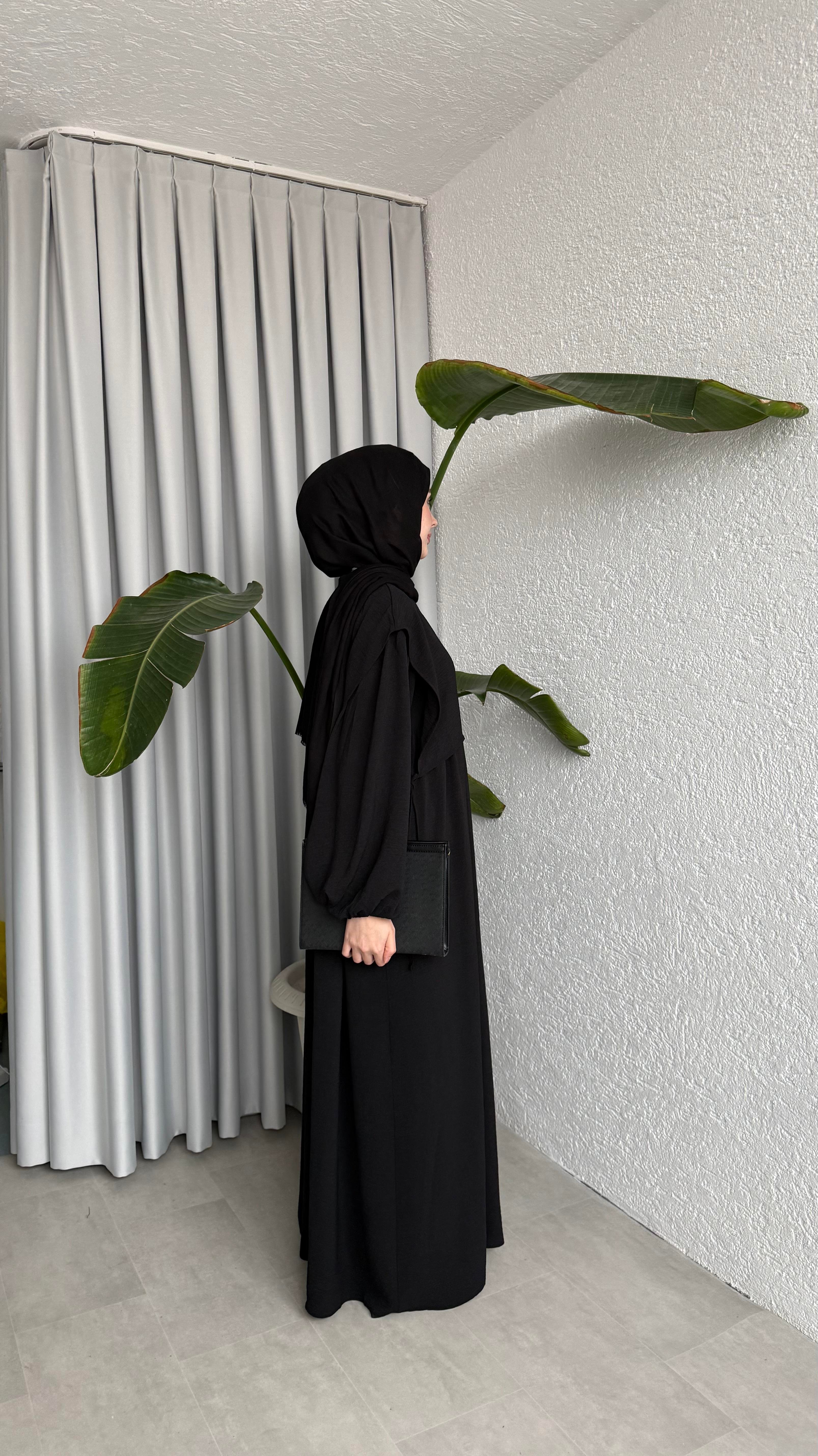 SAYE ELBİSE SİYAH