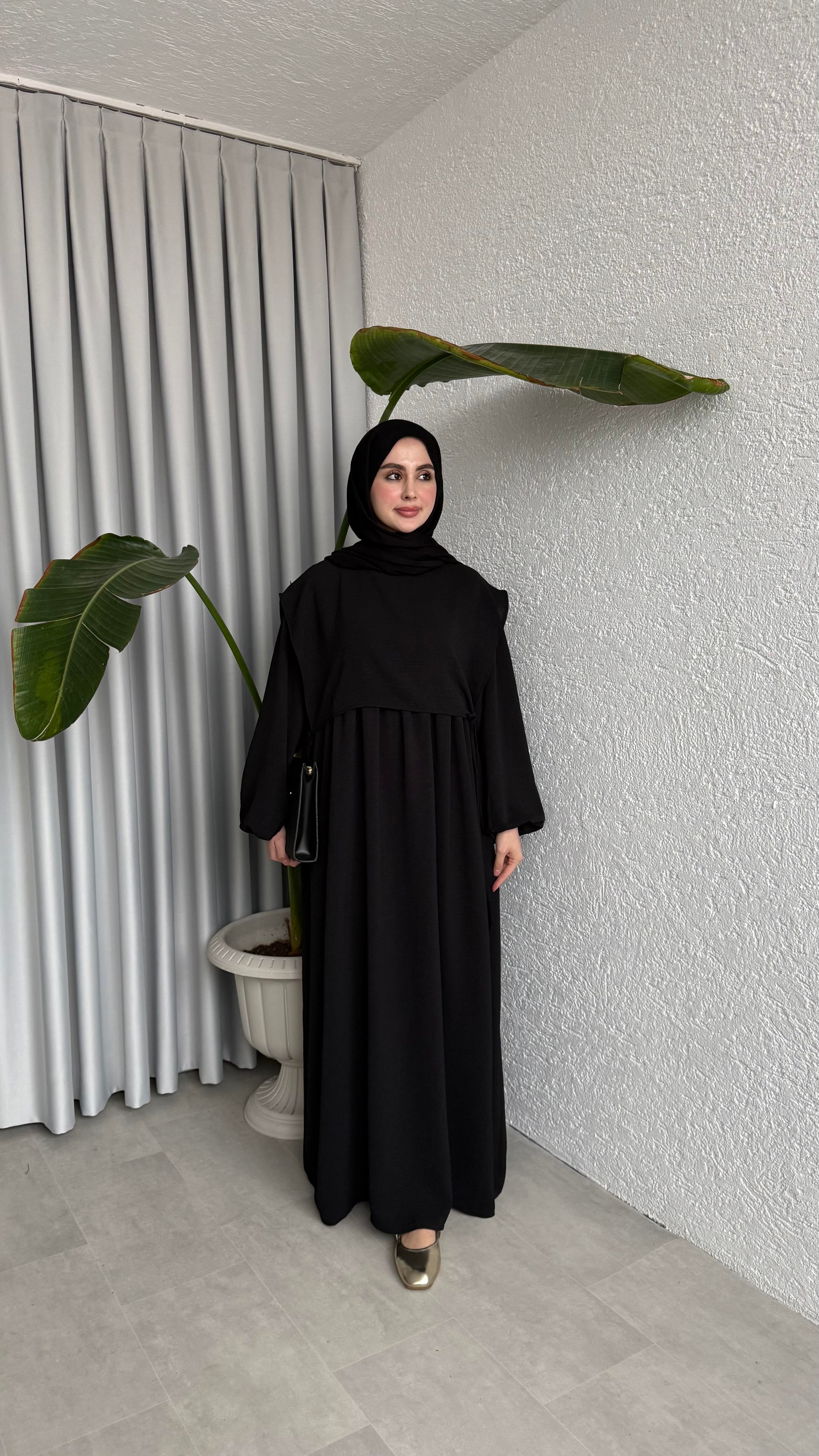 SAYE ELBİSE SİYAH