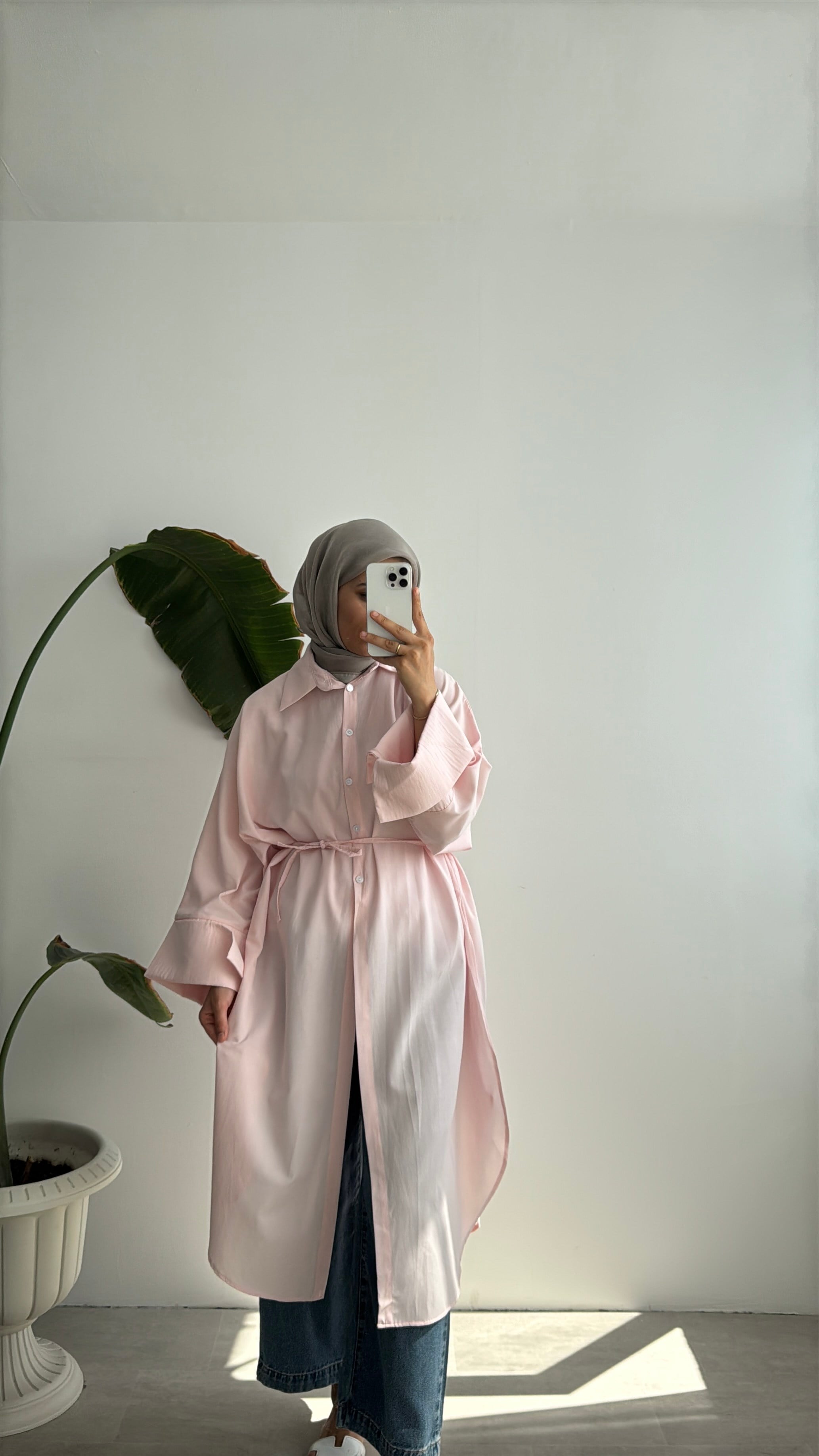 SİENA GÖMLEK - PEMBE