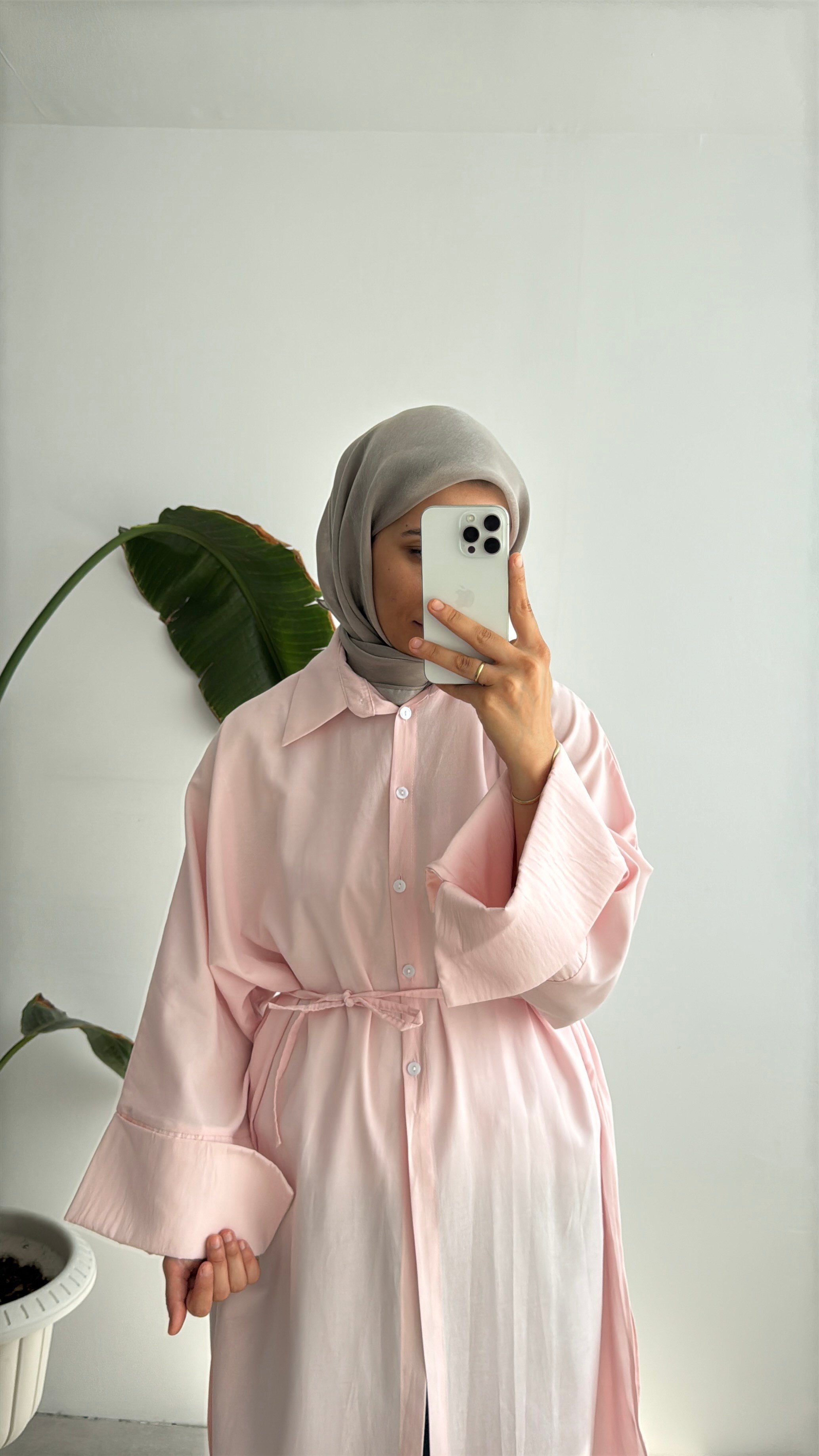 SİENA GÖMLEK - PEMBE