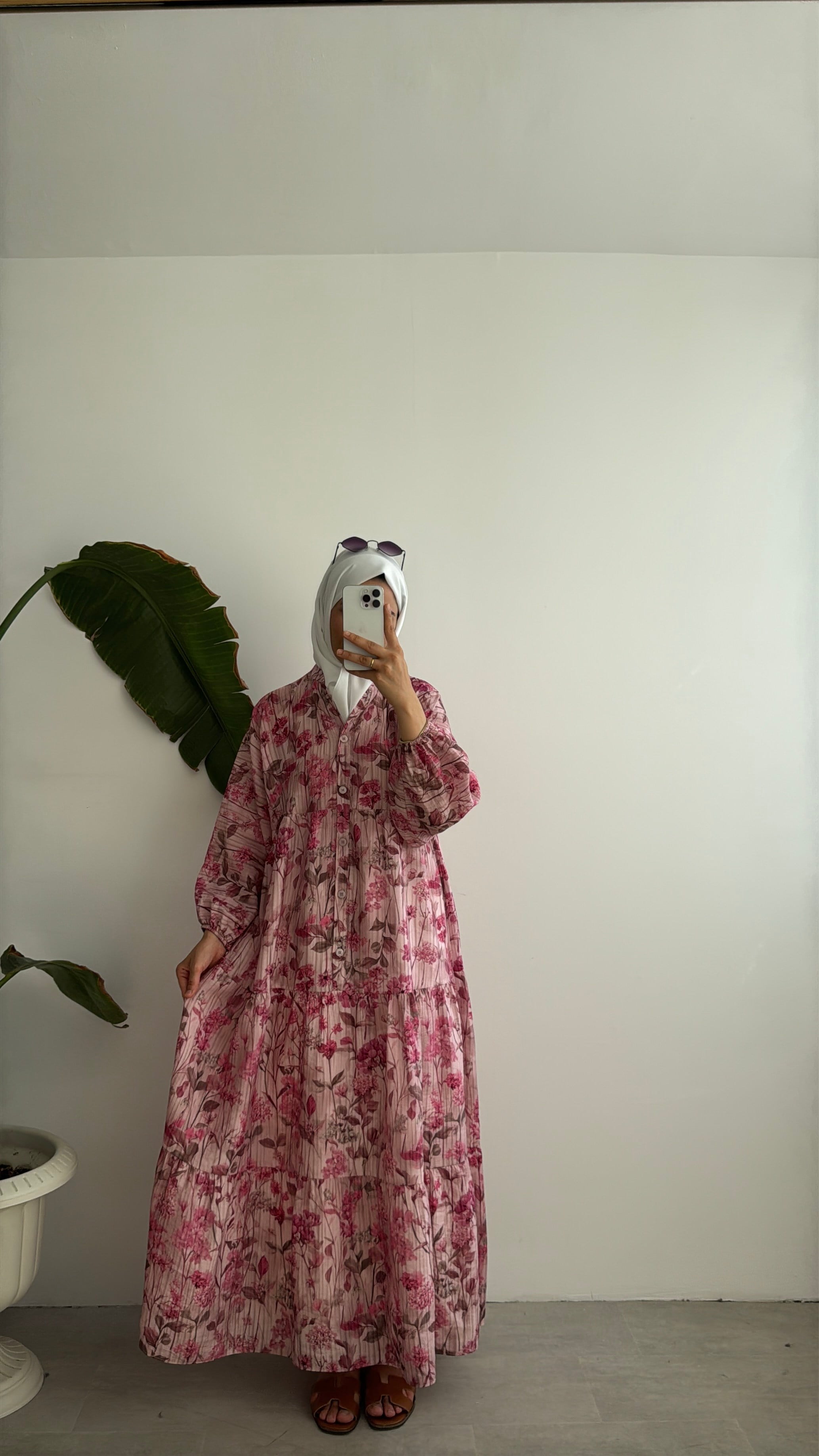 VALERİA ELBİSE - PEMBE