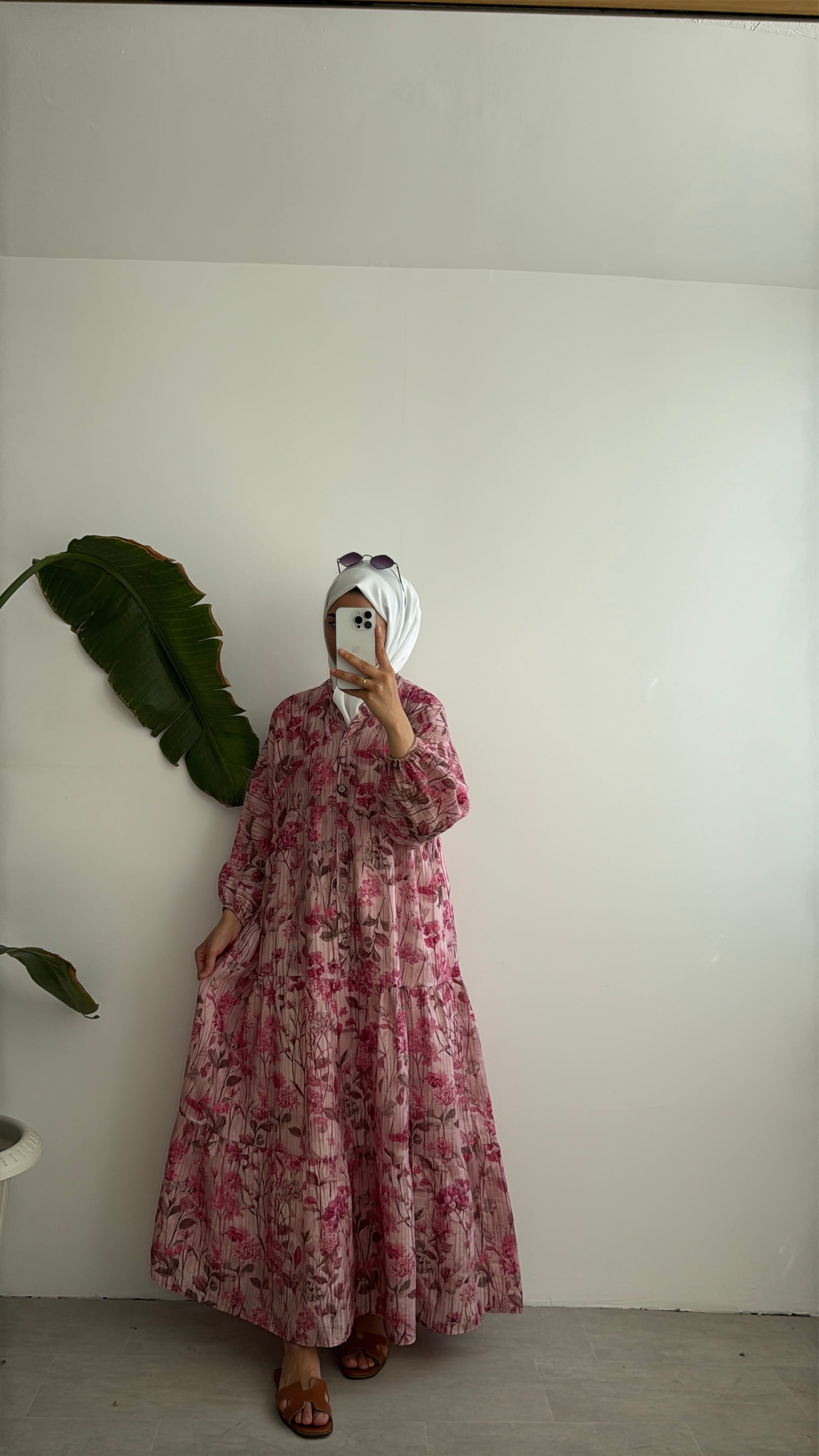 VALERİA ELBİSE - PEMBE