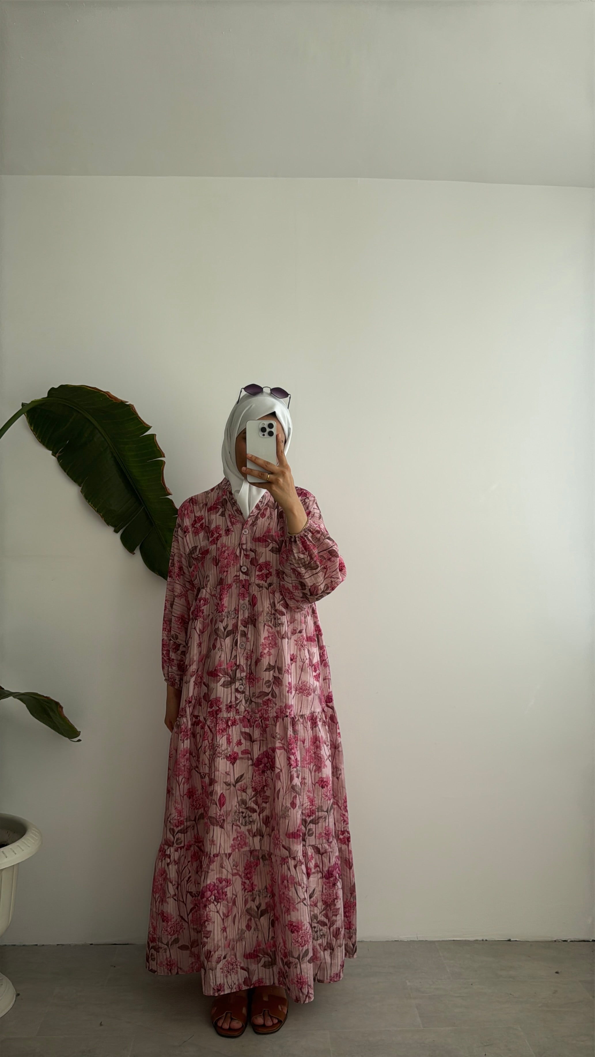 VALERİA ELBİSE - PEMBE