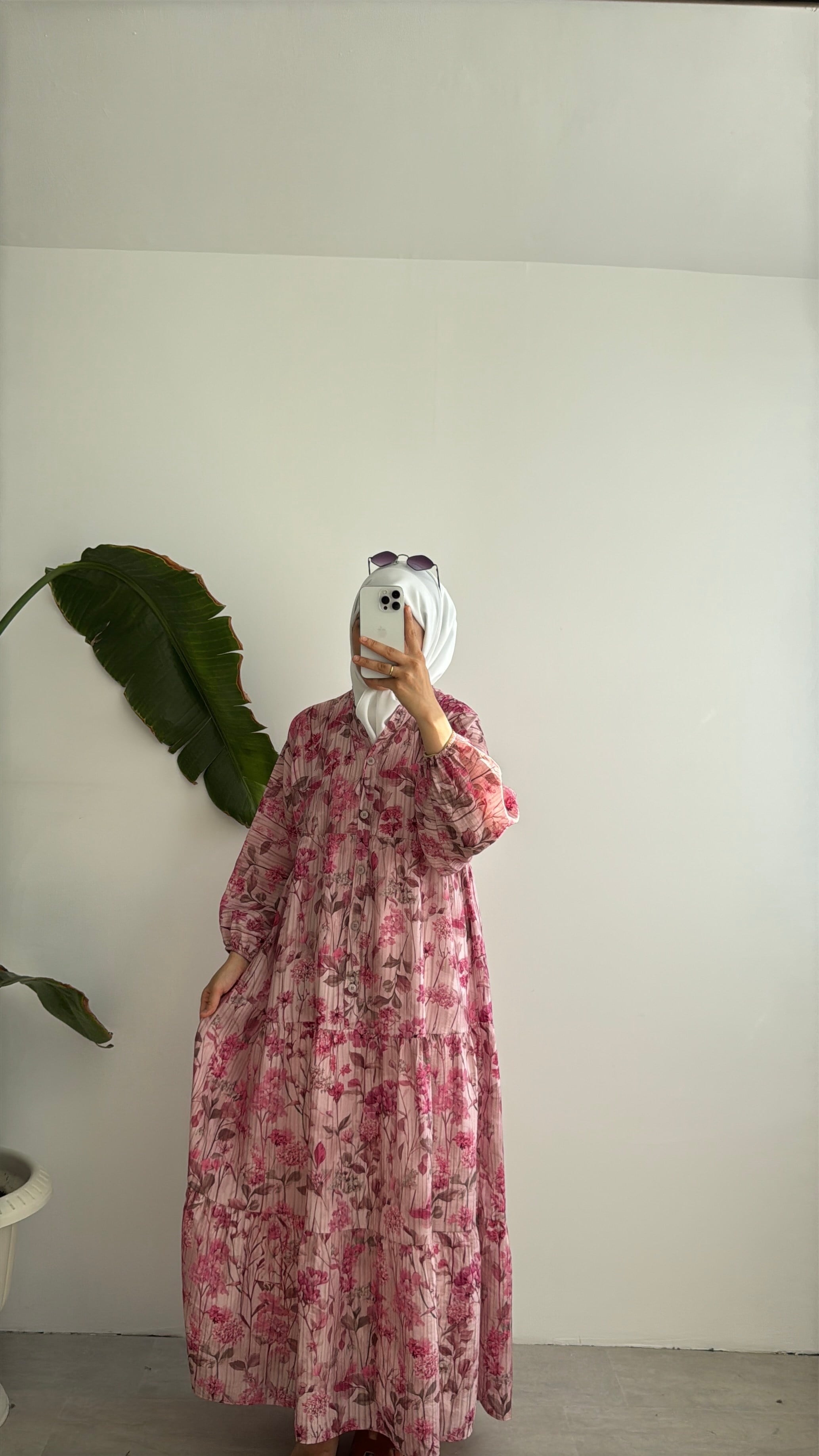 VALERİA ELBİSE - PEMBE