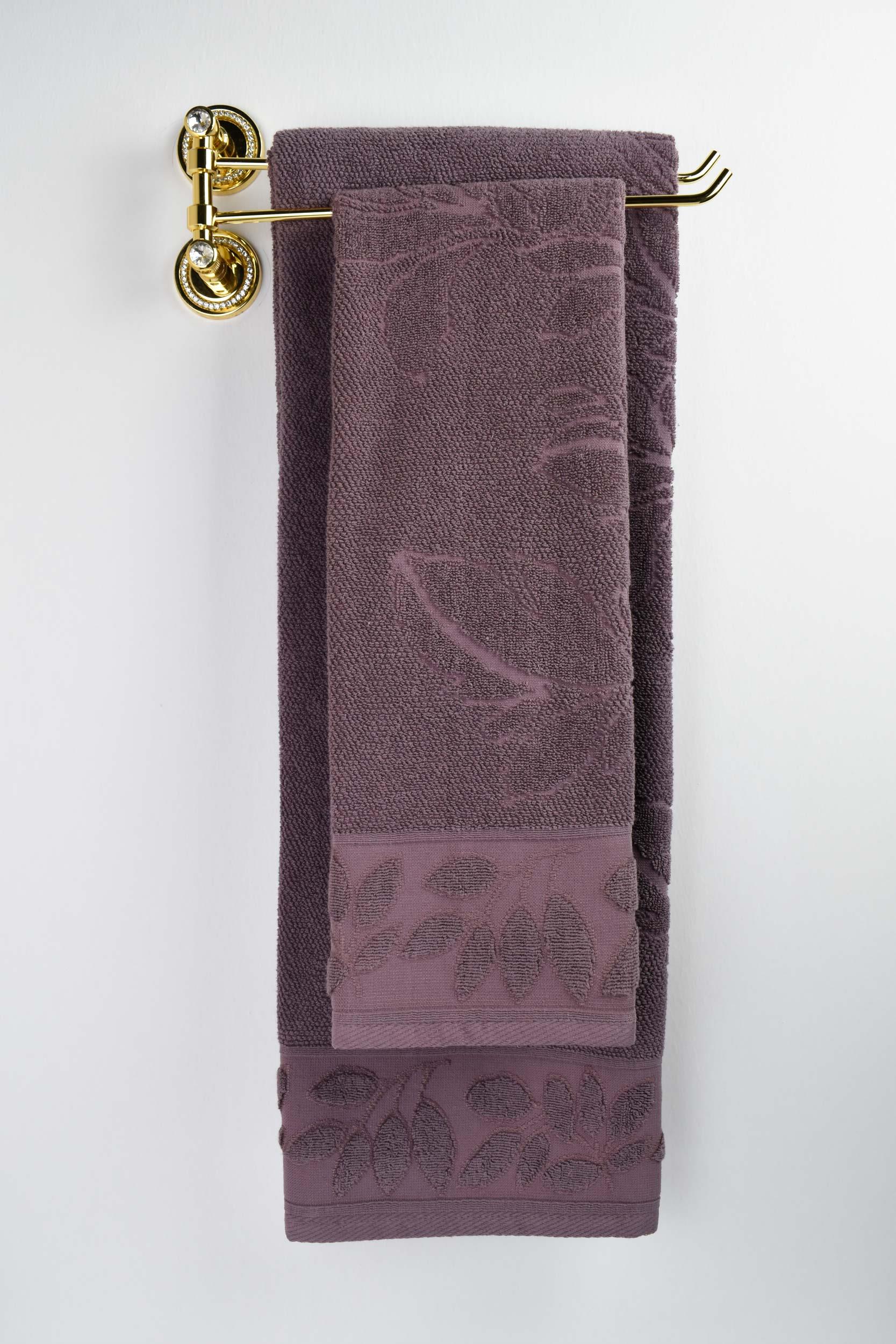 Laurel Banyo Havlusu - Mürdüm
