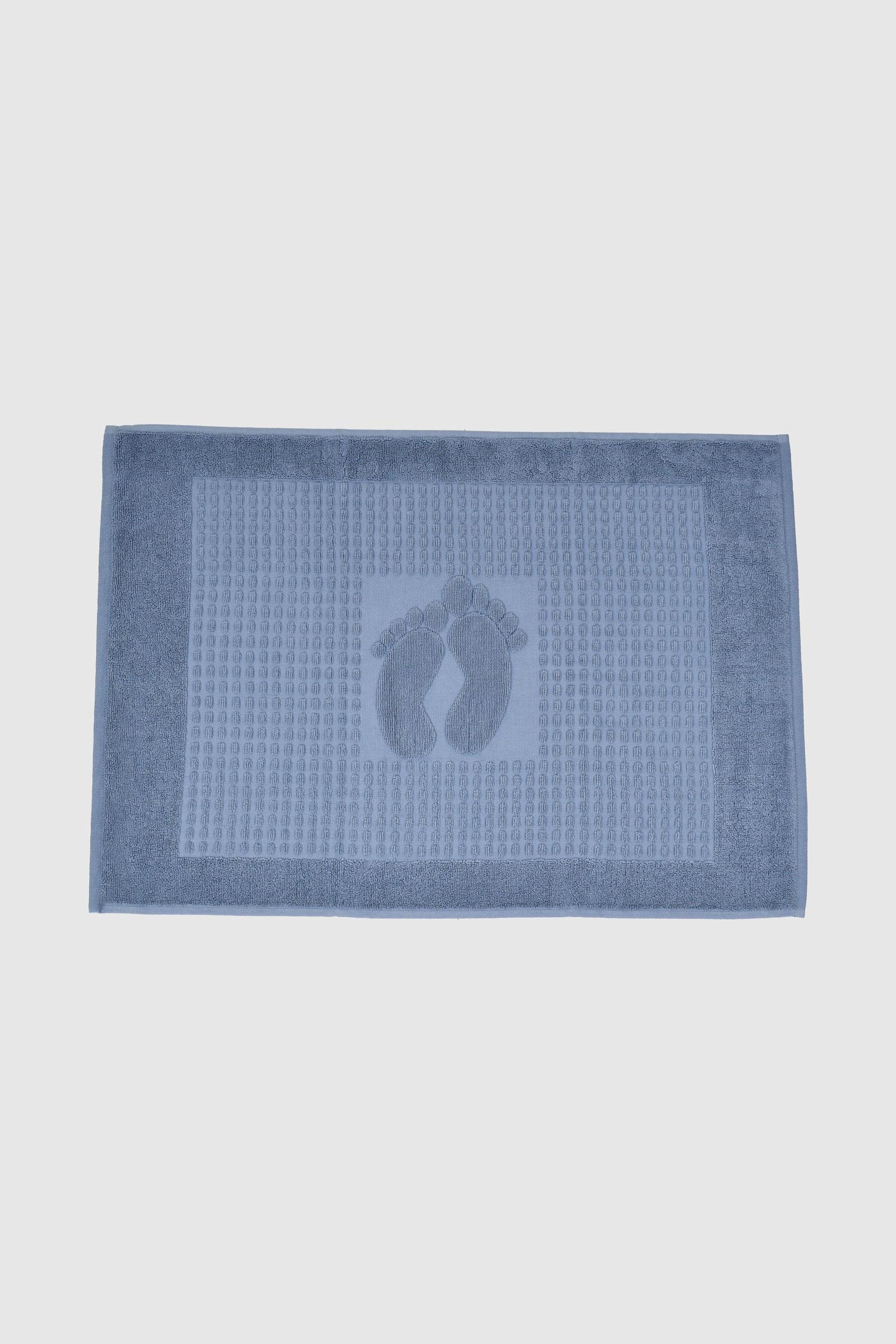 Winter Soft Ayak Havlusu - Banyo Paspası 50x70 - Mavi