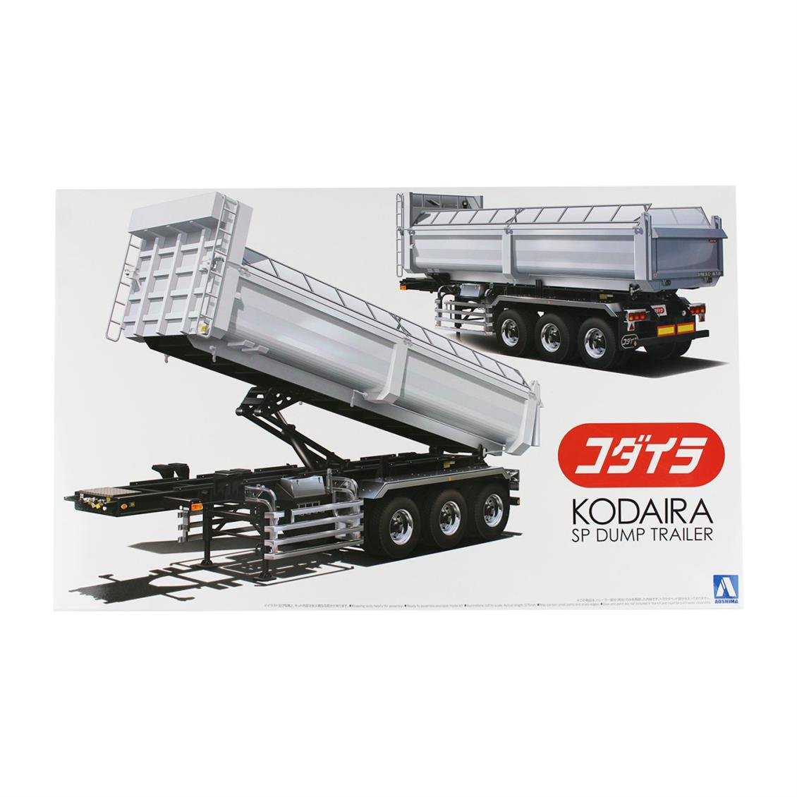 02733 1/32 KODAIRA DUMP TRAILER