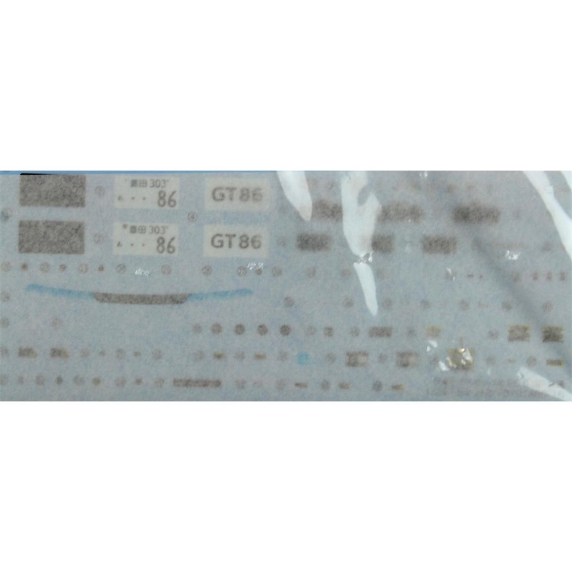 05180 1/24 TOYOTA ZN6  TOYOTA86 16