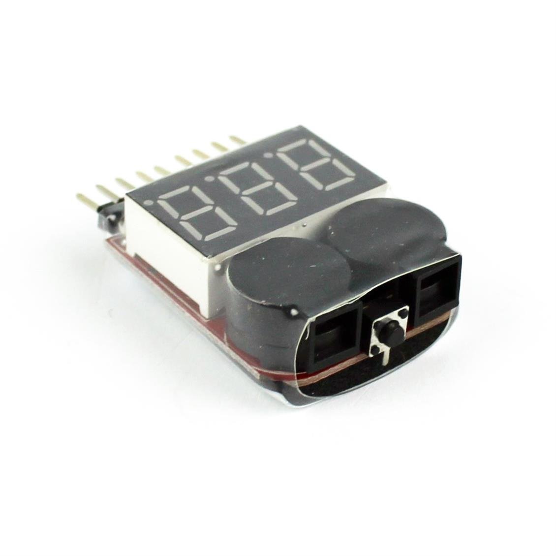 Himax 1-8 S Li-Po Batarya Test Aleti, LED li ve Ses Uyarılı