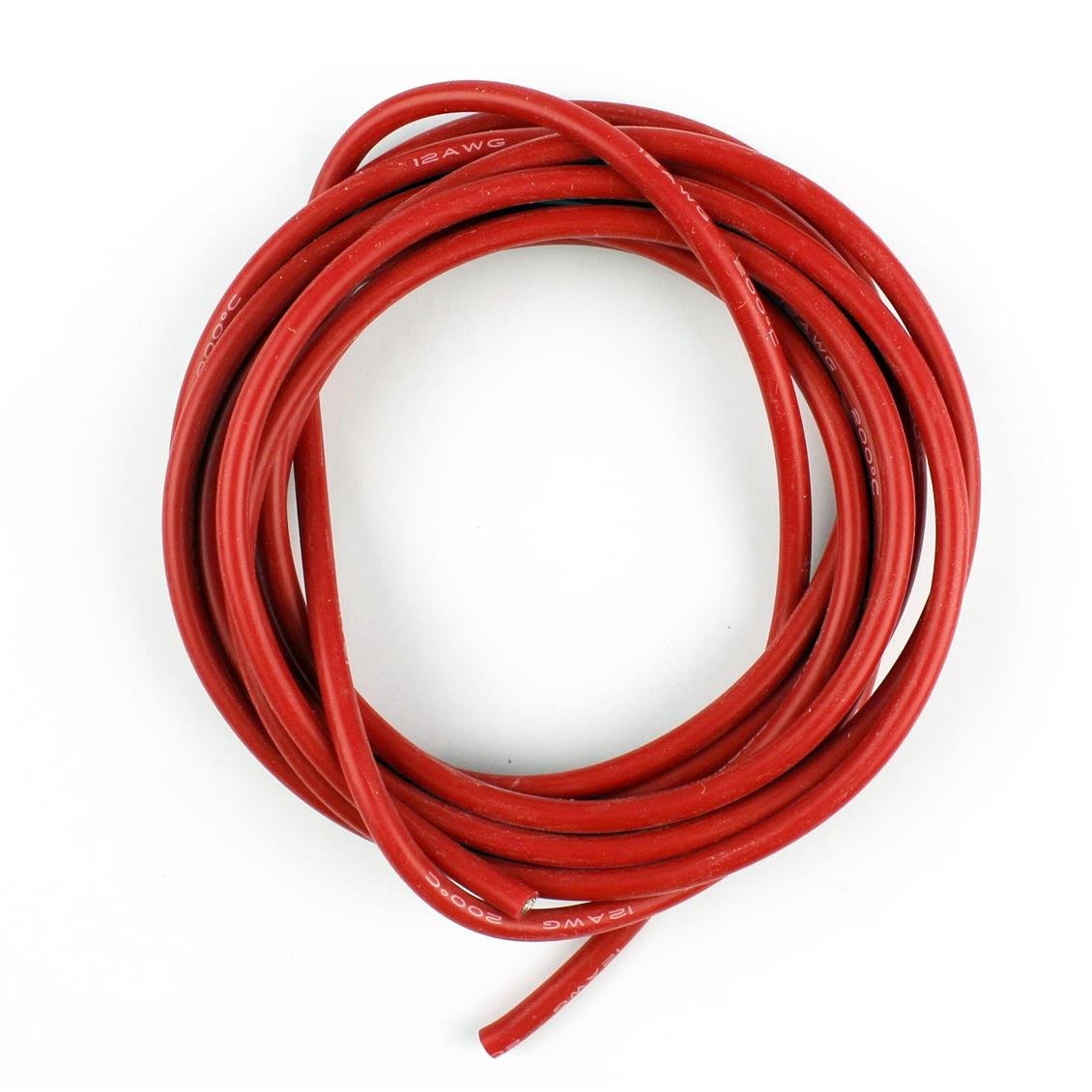 Himax 20 AWG / 0.50 mm. Silicone Cable, Red, 1 Meter