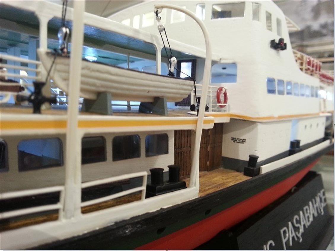 141 1/87 PAŞABAHÇE- AHŞAP TEKNE MAKET KİTİ