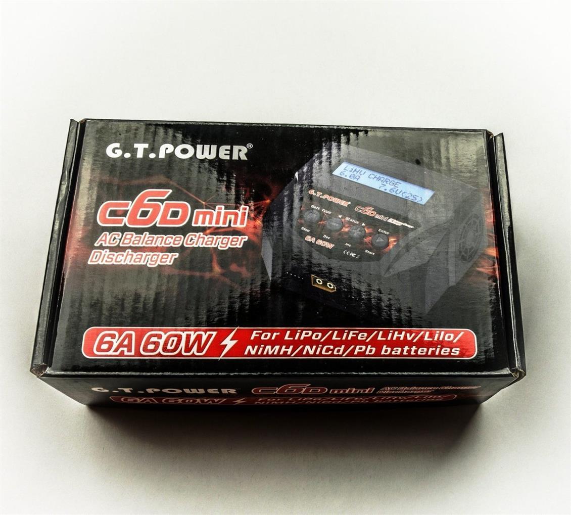 152 GTP C6D Mini Charger-11.1 V VE ÜZERİ LİPO İÇİN