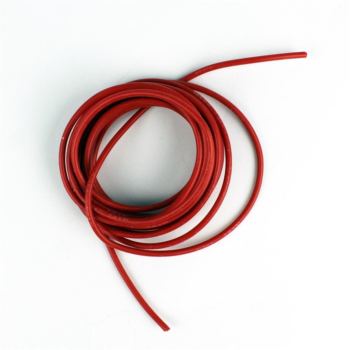 16 AWG / 1.50 mm. Silikon Kablo, Kırmızı, 3 Metre