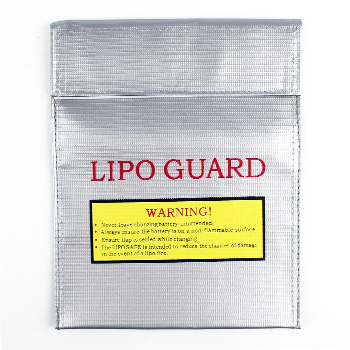 Himax 180 x 230 mm, 6 mm. Walled, 66 grams, Li-Po Battery Safety Bag
