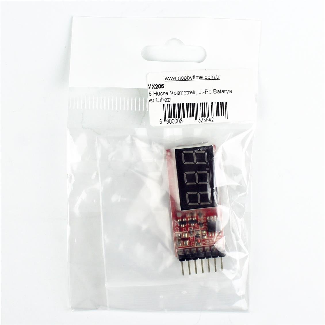 2-6 Hücre Li-Po Batarya Test Cihazı