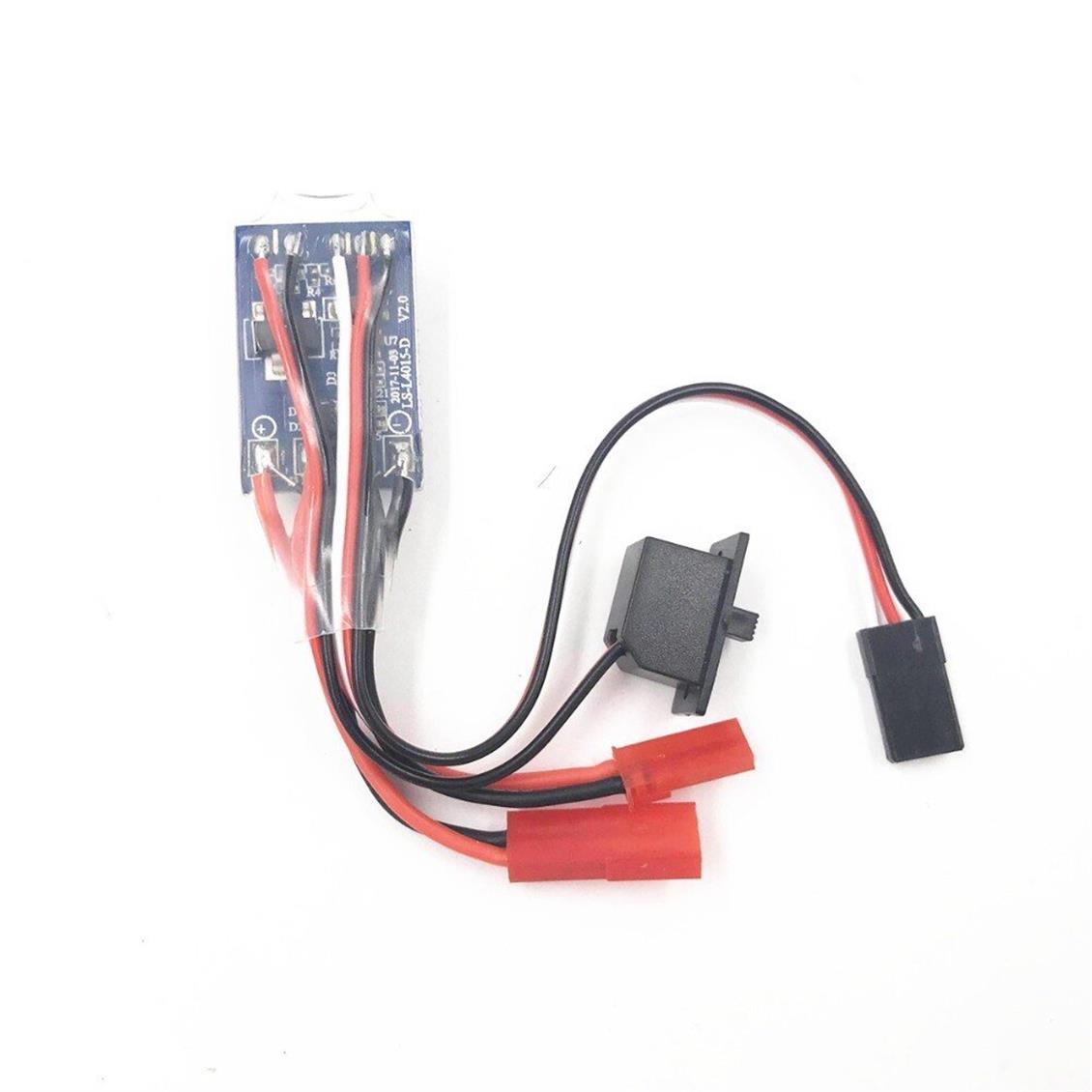 20 Amper Elektronik Hız Kontrol, ESC, Fırçalı Motorlar için,Tek Yönlü, Frensiz, 3.0V-9.4V