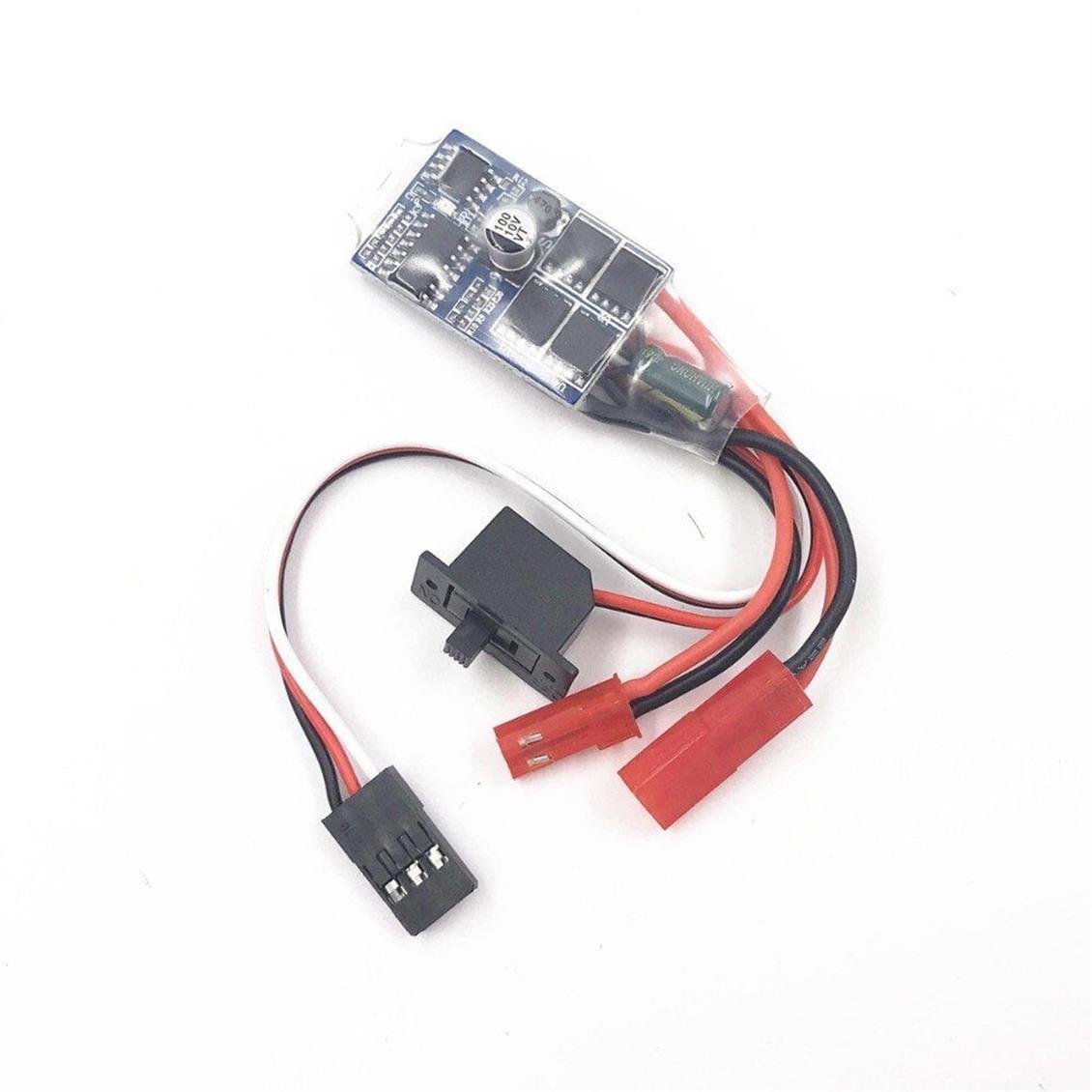 20 Amper Elektronik Hız Kontrol, ESC, Fırçalı Motorlar için,Tek Yönlü, Frensiz, 3.0V-9.4V