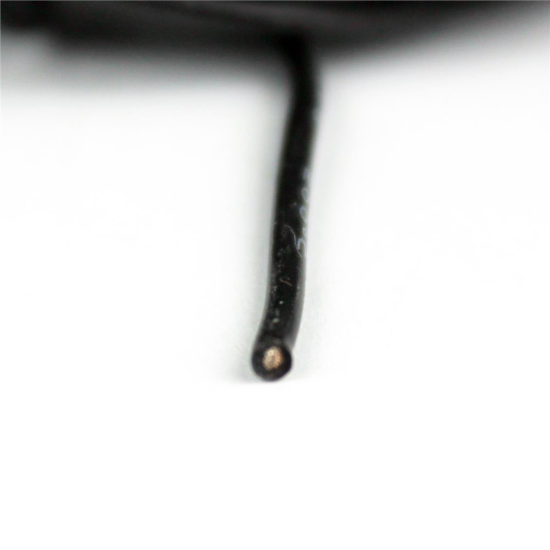 20 AWG / 0.50 mm. Silikon Kablo, Siyah, 5 Metre