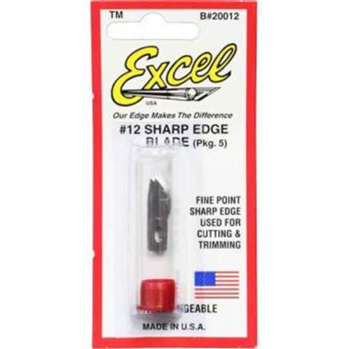 20012 BIÇAK UCU-KAVISLI KENARLI,KÜÇÜK -5 LI PAKET