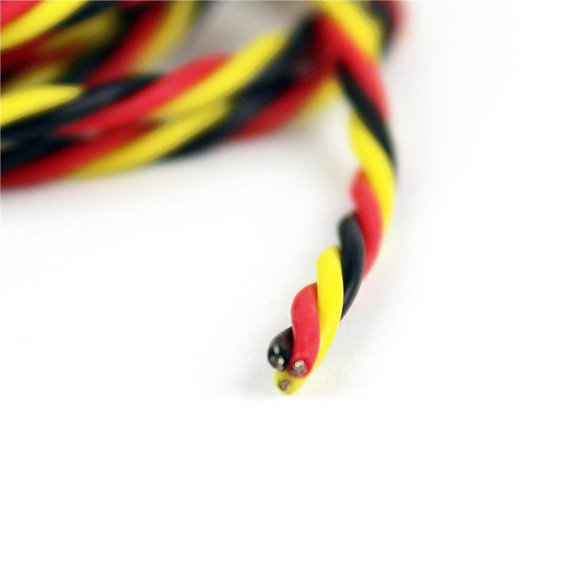 Himax 8 AWG / 6.00 mm. Silicone Cable, Black, 1 Meter