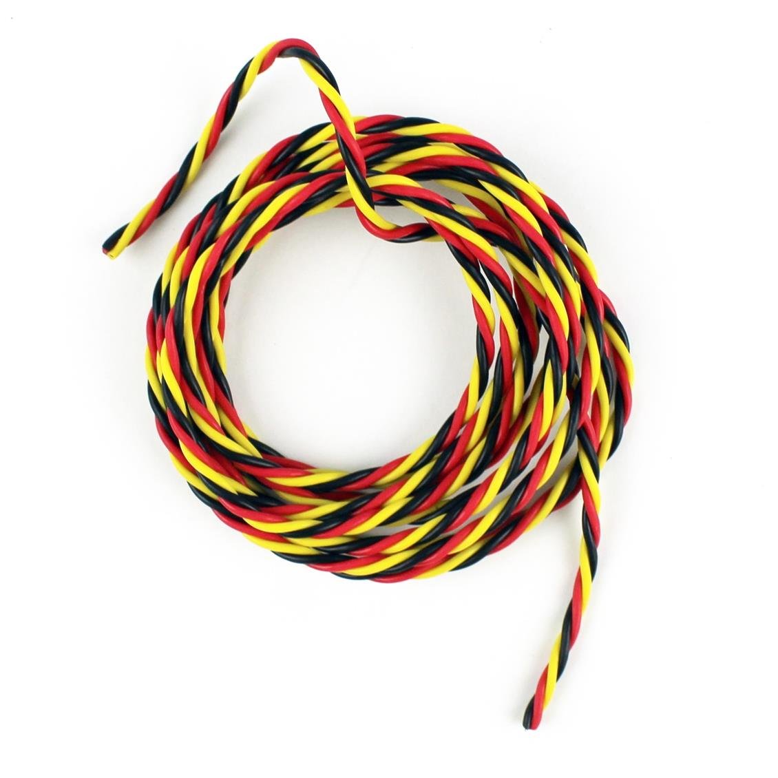 Himax 8 AWG / 6.00 mm. Silicone Cable, Black, 1 Meter