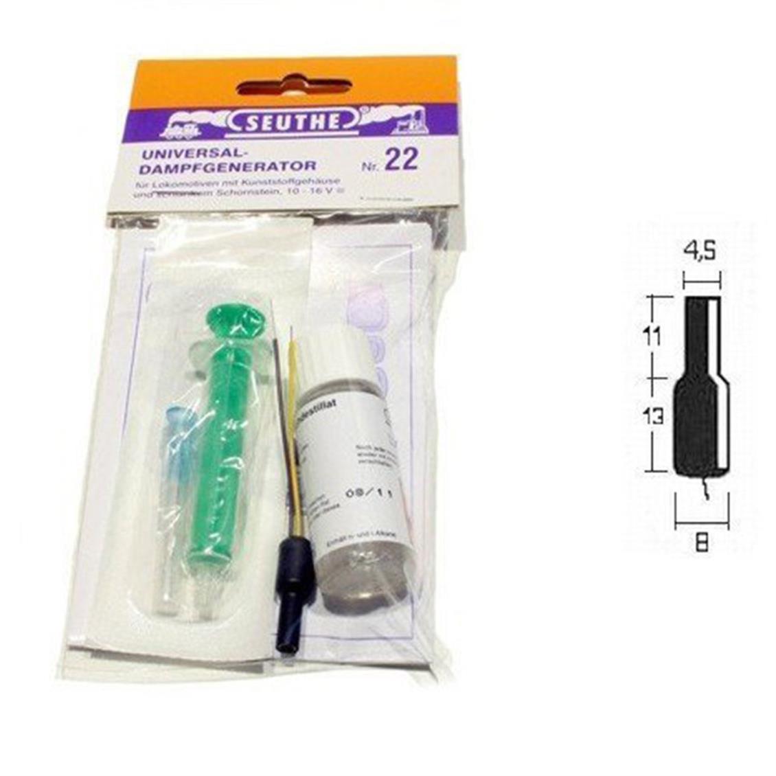 22 DUMAN JENERATÖRÜ-İNCE VE PLASTİK BACALI LOKOMOT