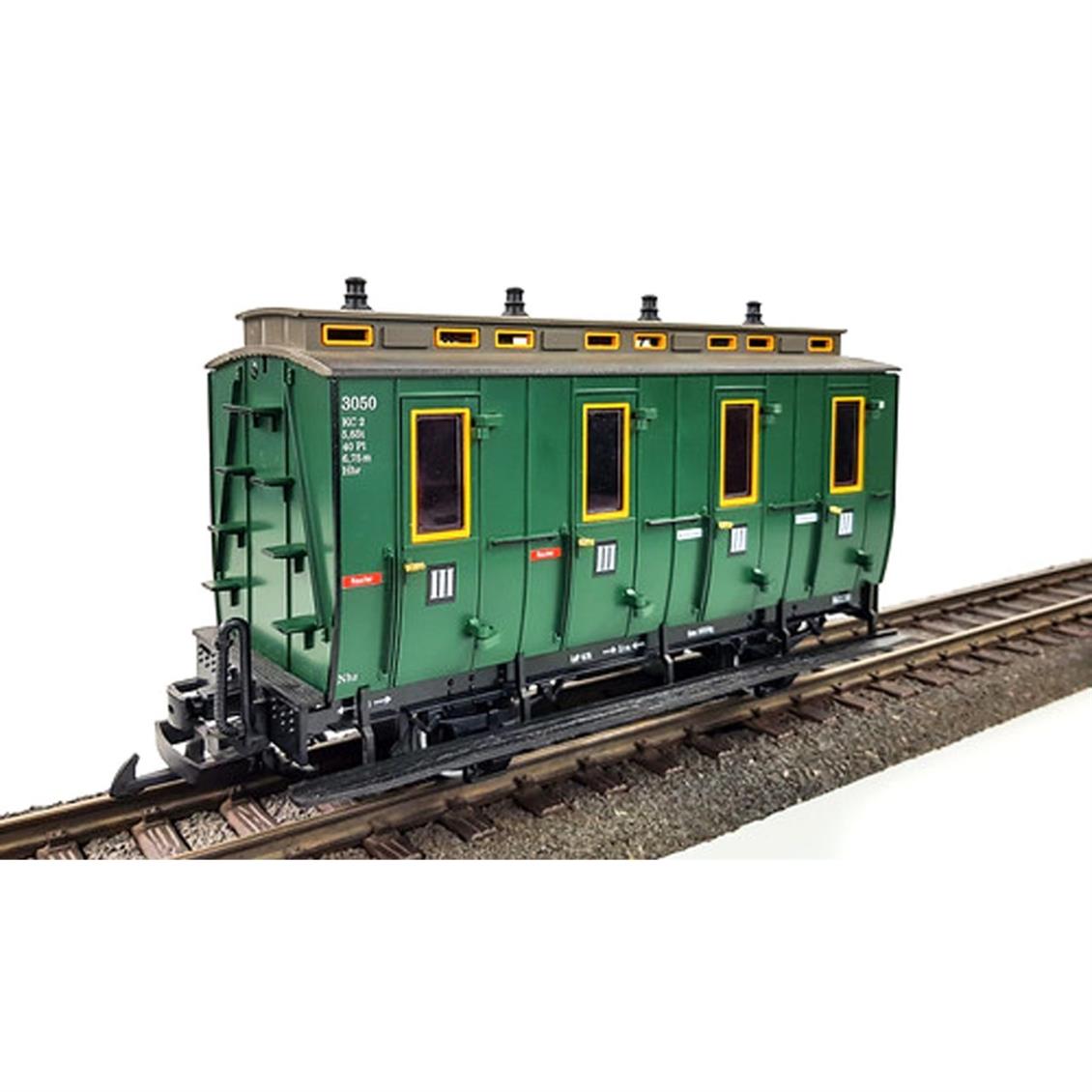 30500 1/22,5 3. SINIF KOMPARTIMANLI VAGON