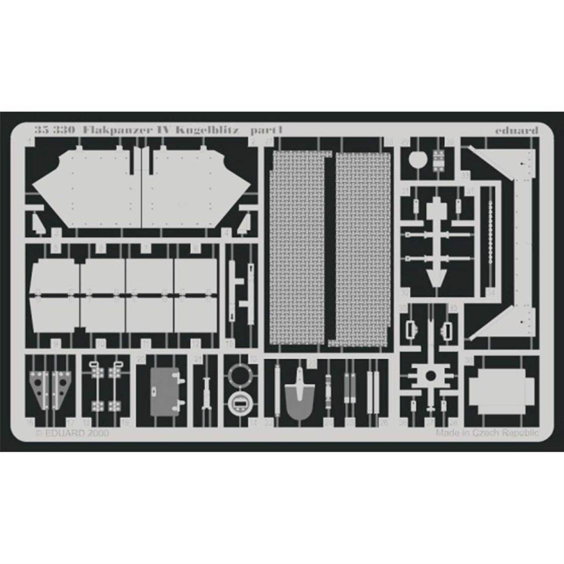 35330 1/35 FLAKPANZER IV KUGELBLİTZ DETAY SETİ - S