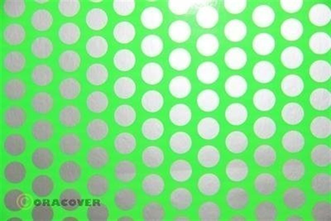 41-041-091-002 FUN 1 - FLUORESANT GREEN-SILVER-2 M