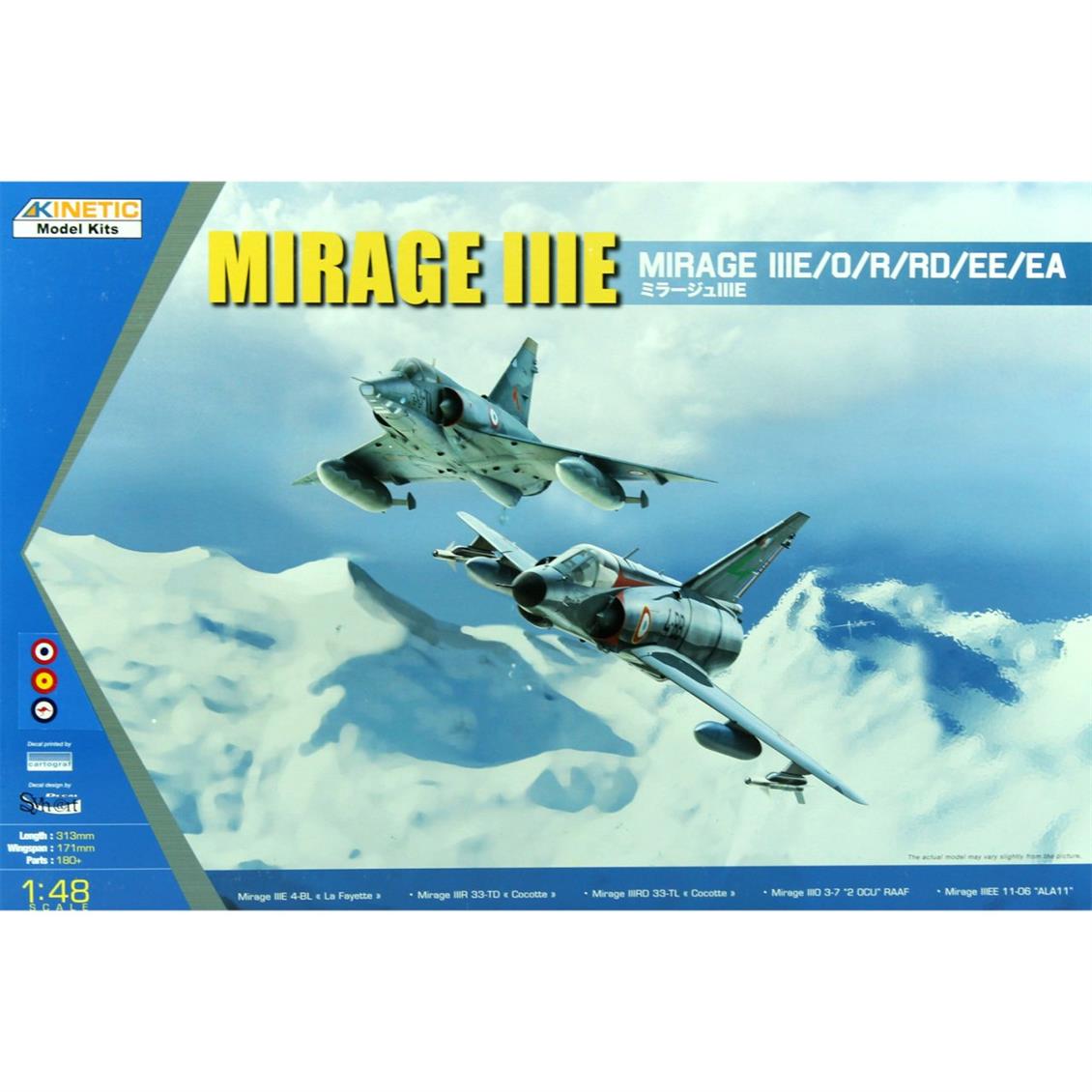 48050 1/48 MIRAGE IIIE/O/R