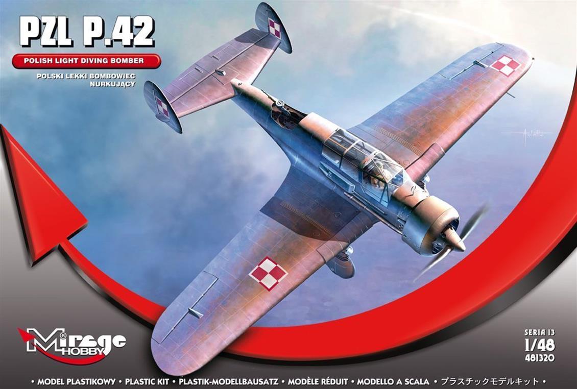 481320 1/48 PZL P.42 POLISH LIGHT DIVING BOMBER