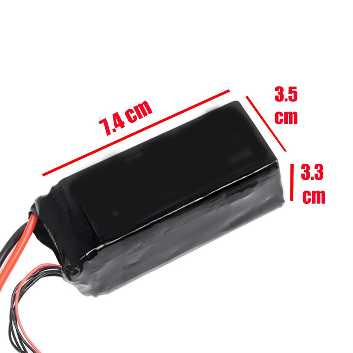 4S1P-1500mAh 90C-YARIŞ DRONE BATARYASI