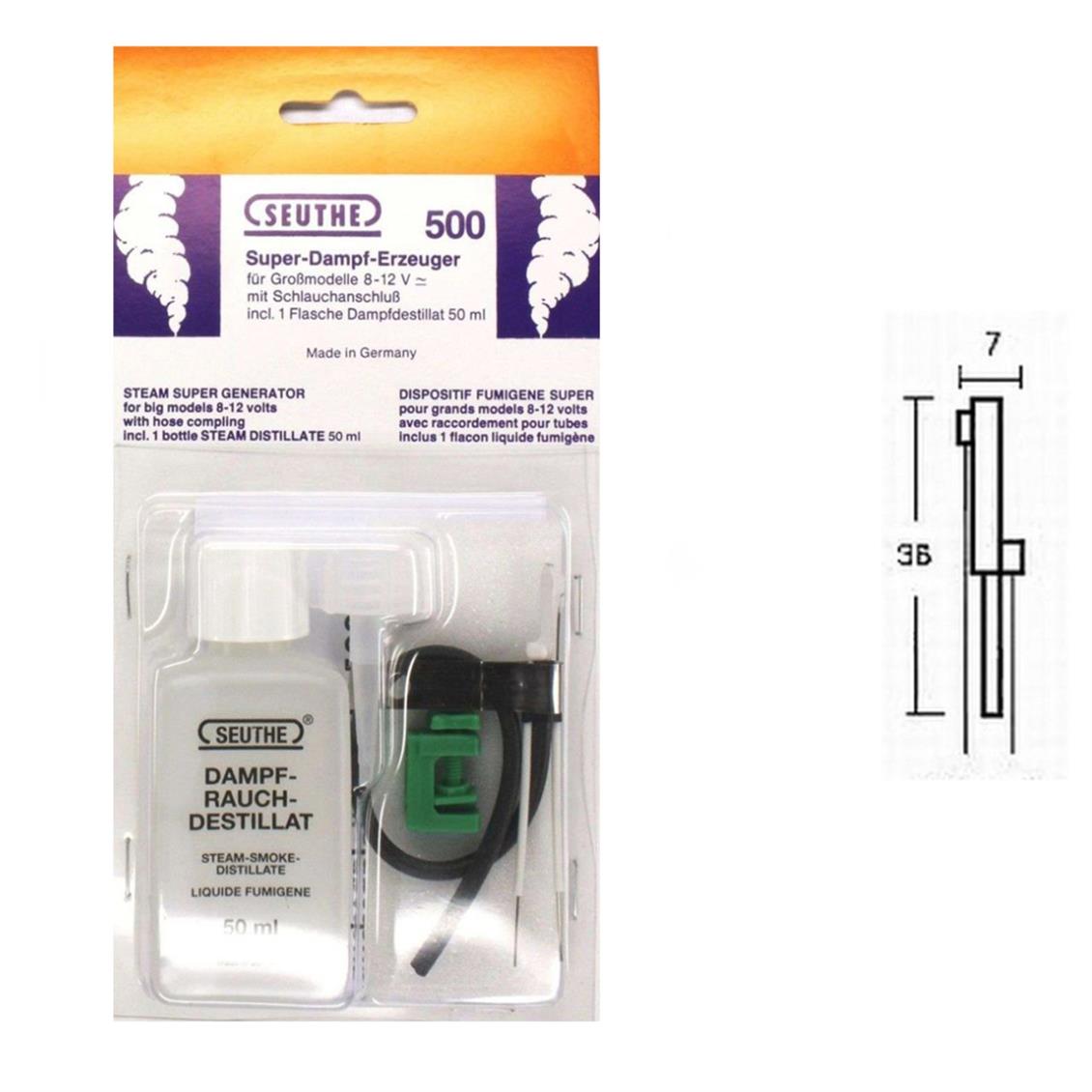 500 DUMAN ÜNİTESİ- 8-12 VOLT-50 ML. SIVI İLE